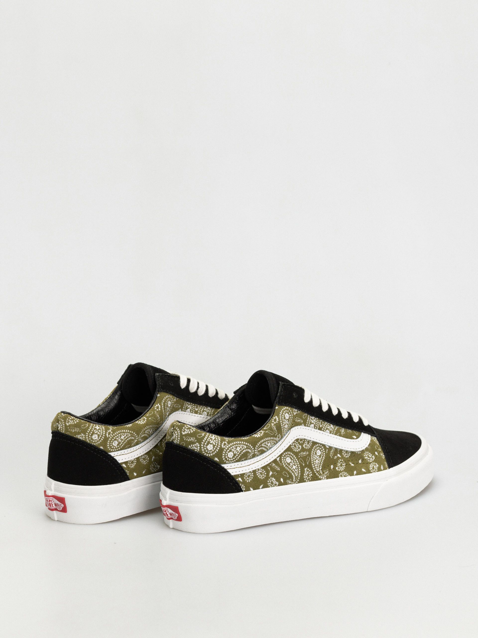 Buty Vans Old Skool (paisley suede black/olive)