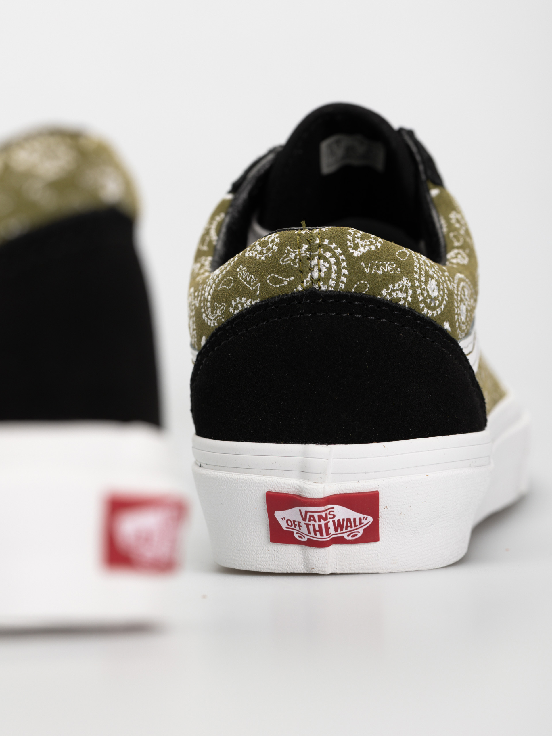Buty Vans Old Skool (paisley suede black/olive)