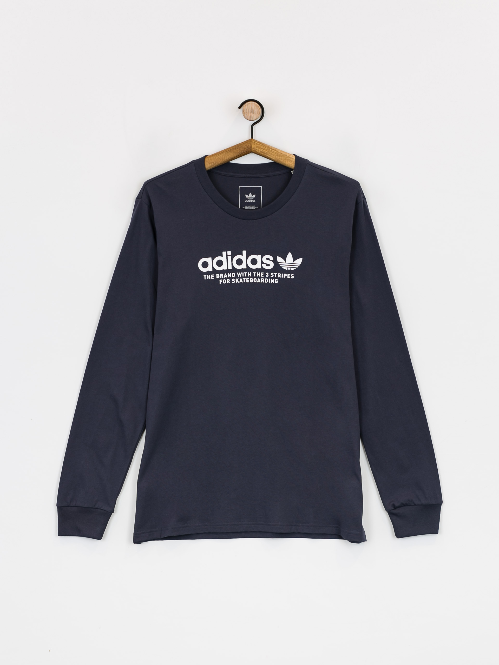Longsleeve adidas 4.0 Logo (shanav/white)