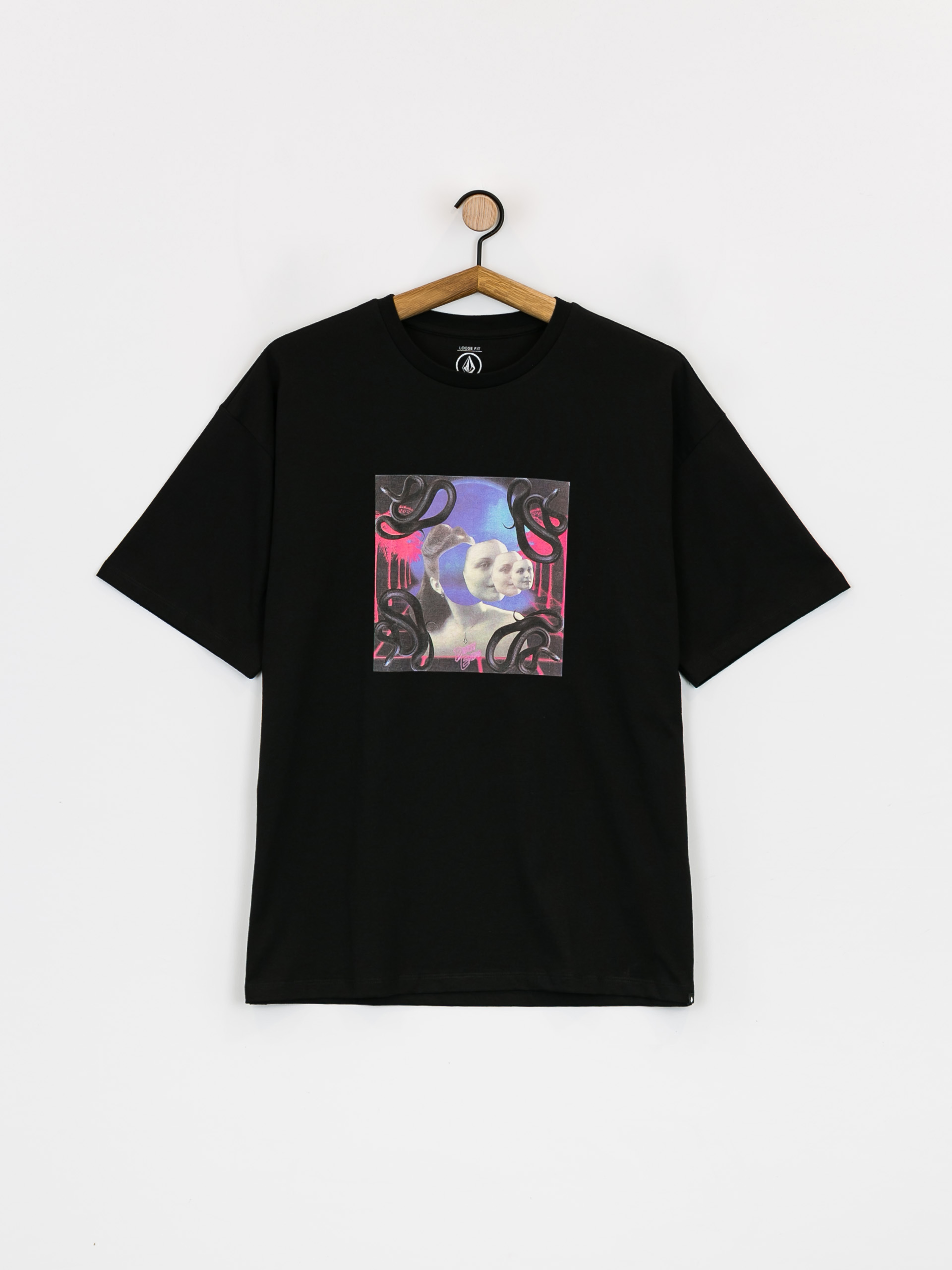 T-shirt Volcom Dirtyends Lse (black)