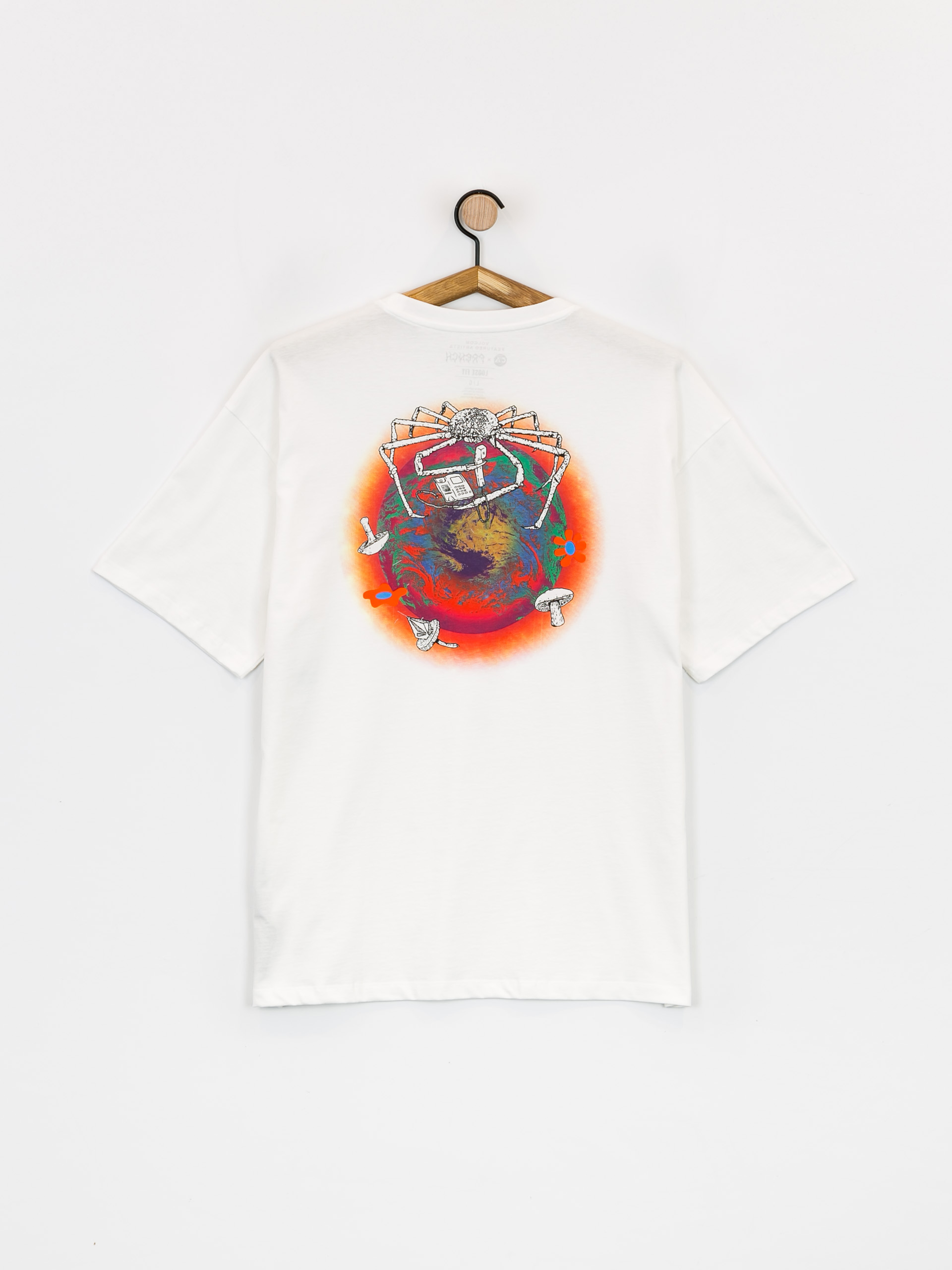 T-shirt Volcom Fa C.Abbottxfrench Lse 2 (white)