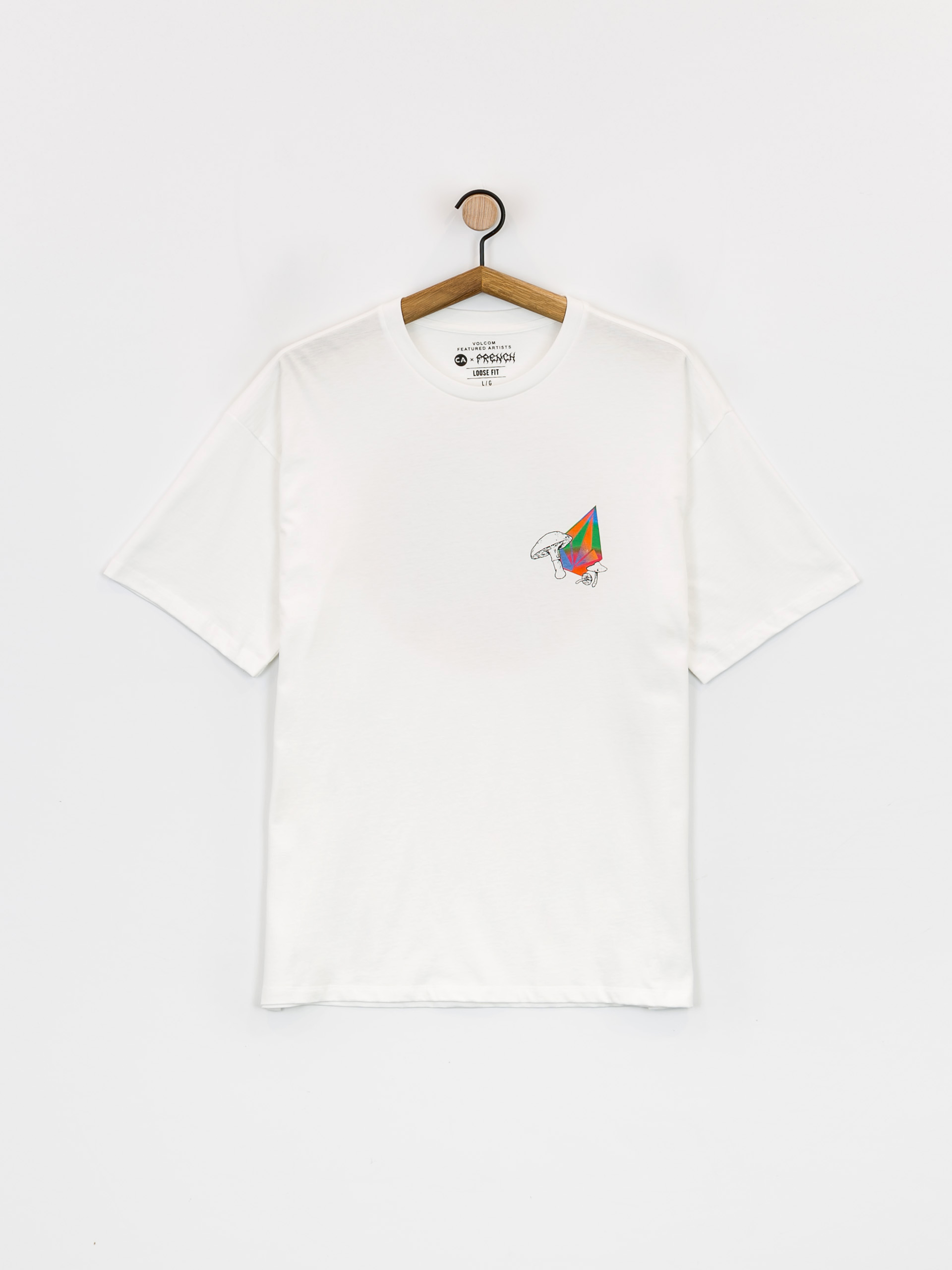 T-shirt Volcom Fa C.Abbottxfrench Lse 2 (white)
