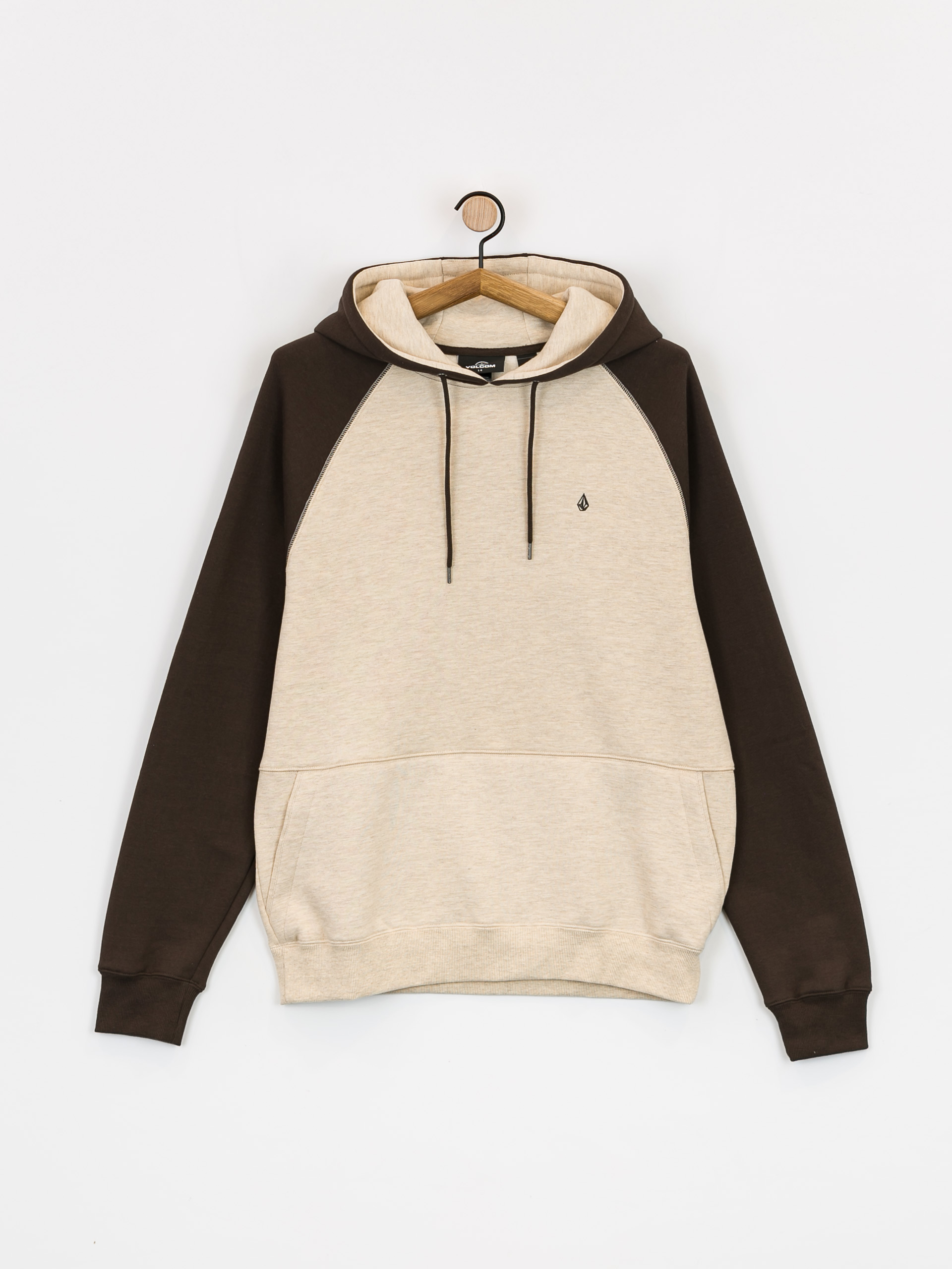 Bluza z kapturem Volcom Homak HD (whitecap grey)