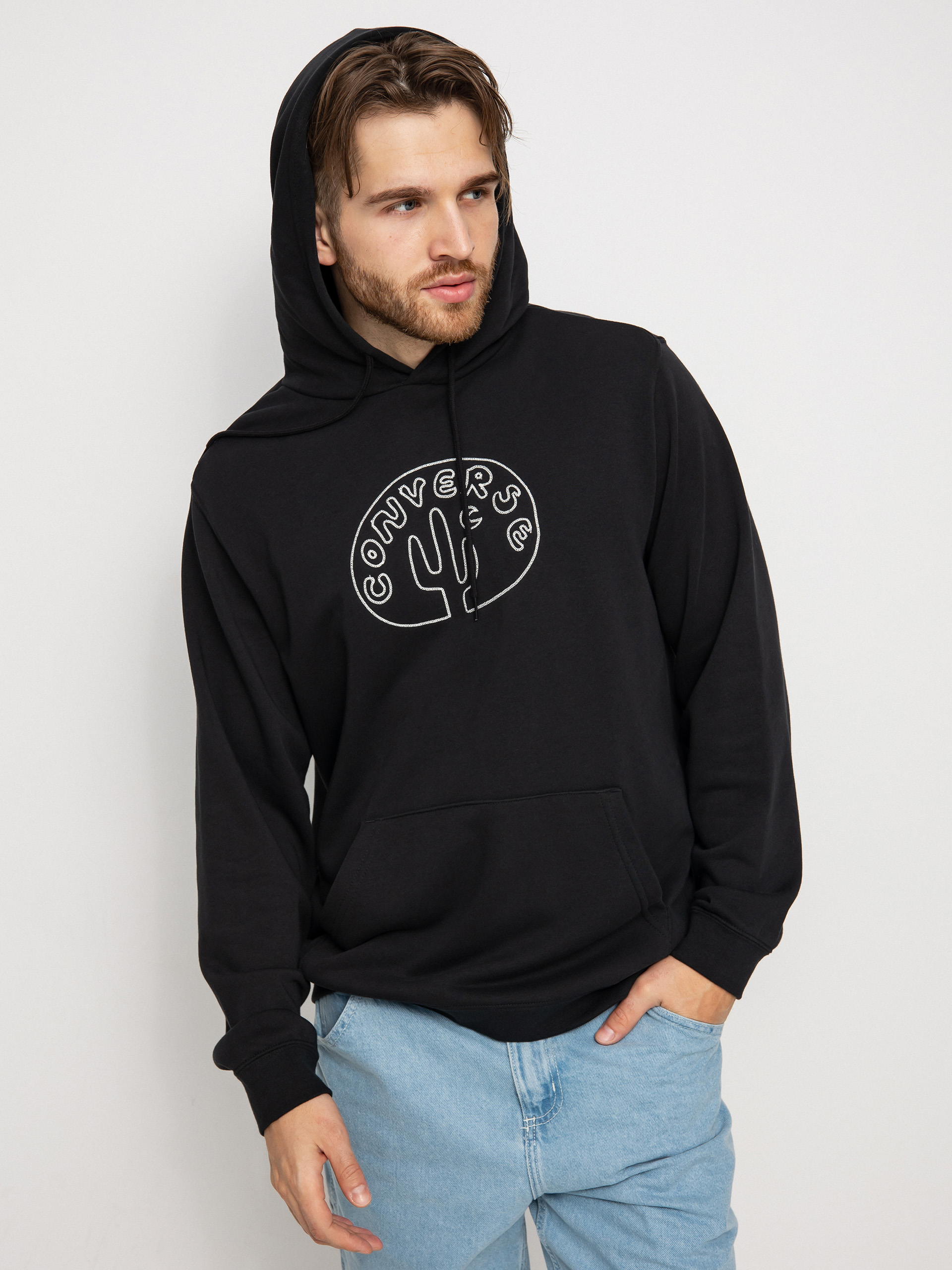 Bluza z kapturem Converse Desert Adventure HD (black)