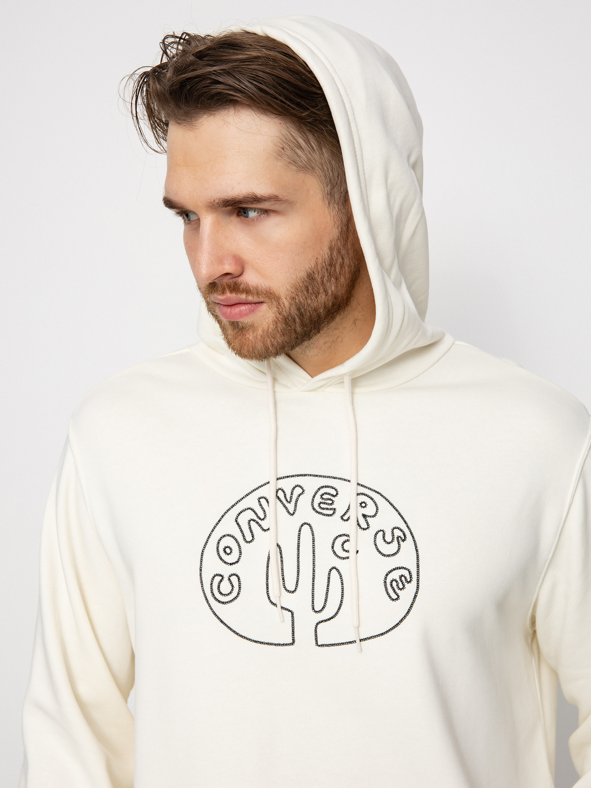 Bluza z kapturem Converse Desert Adventure HD (egret)