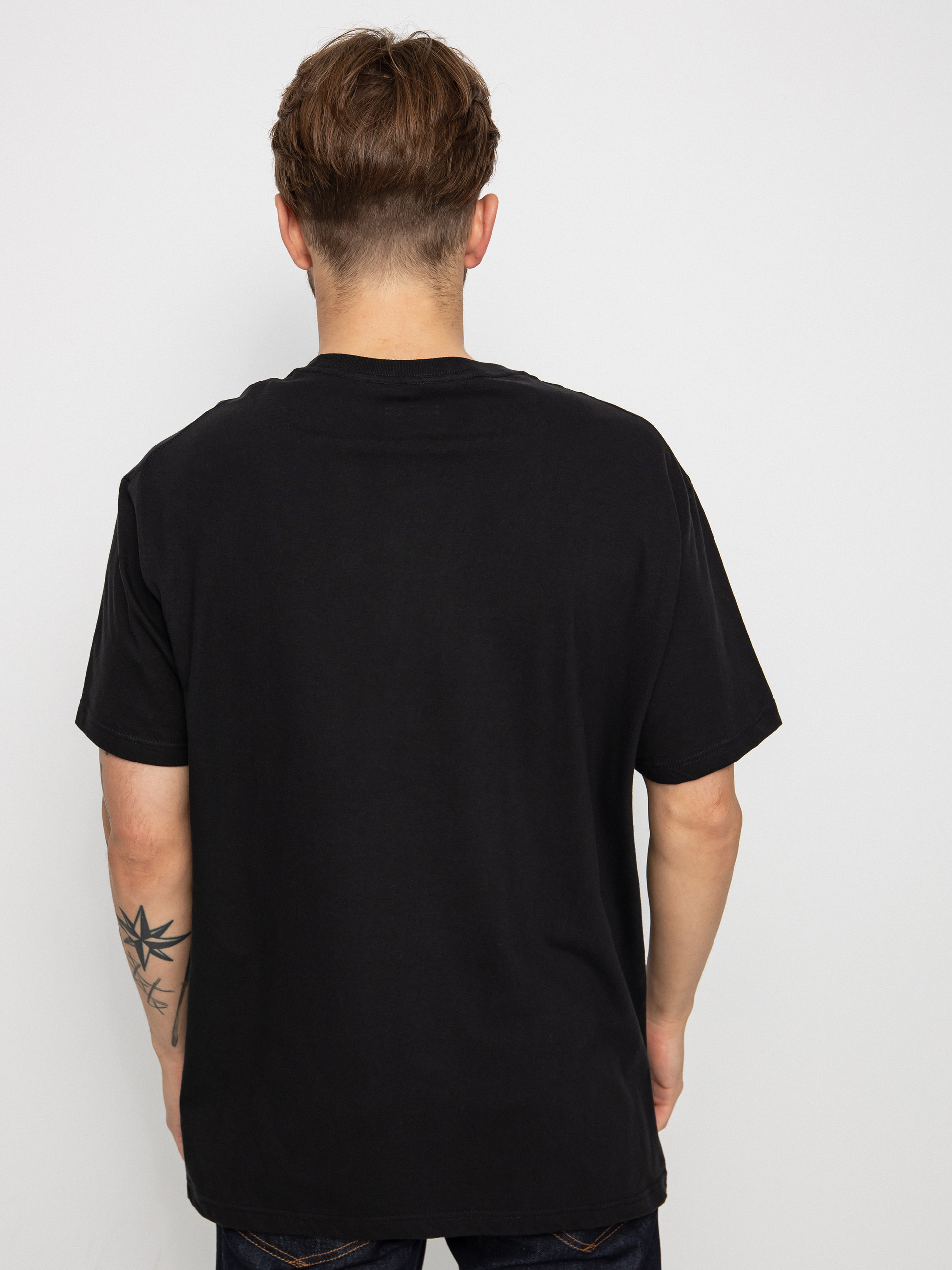 T-shirt Etnies Crank Ss Tee (black/brown)