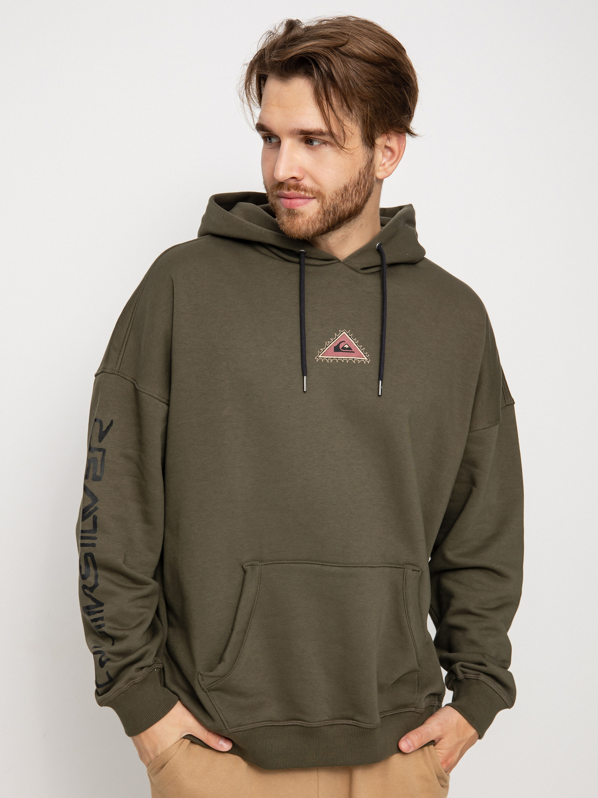 Bluza z kapturem Quiksilver Mongrel HD (grape leaf)