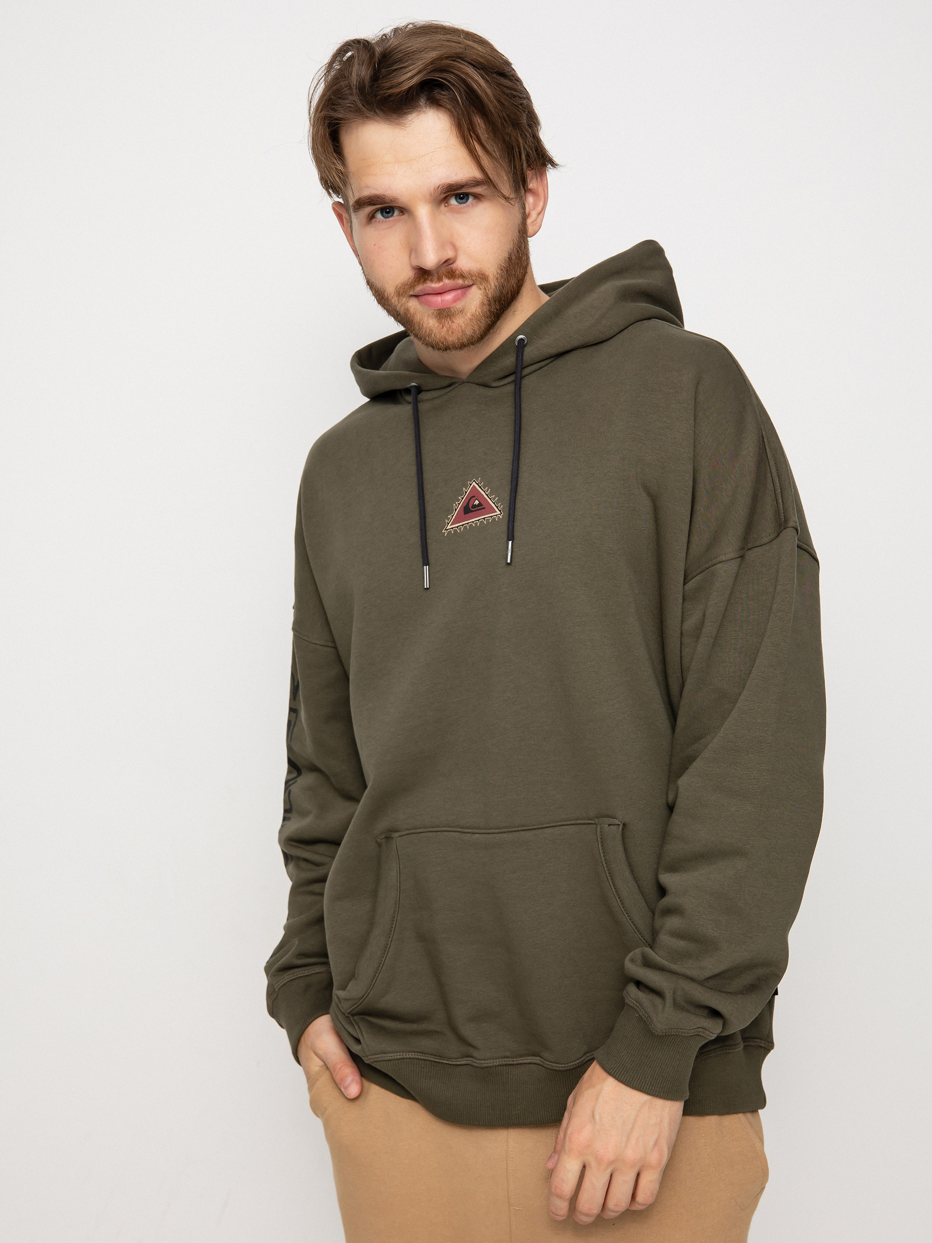 Bluza z kapturem Quiksilver Mongrel HD (grape leaf)