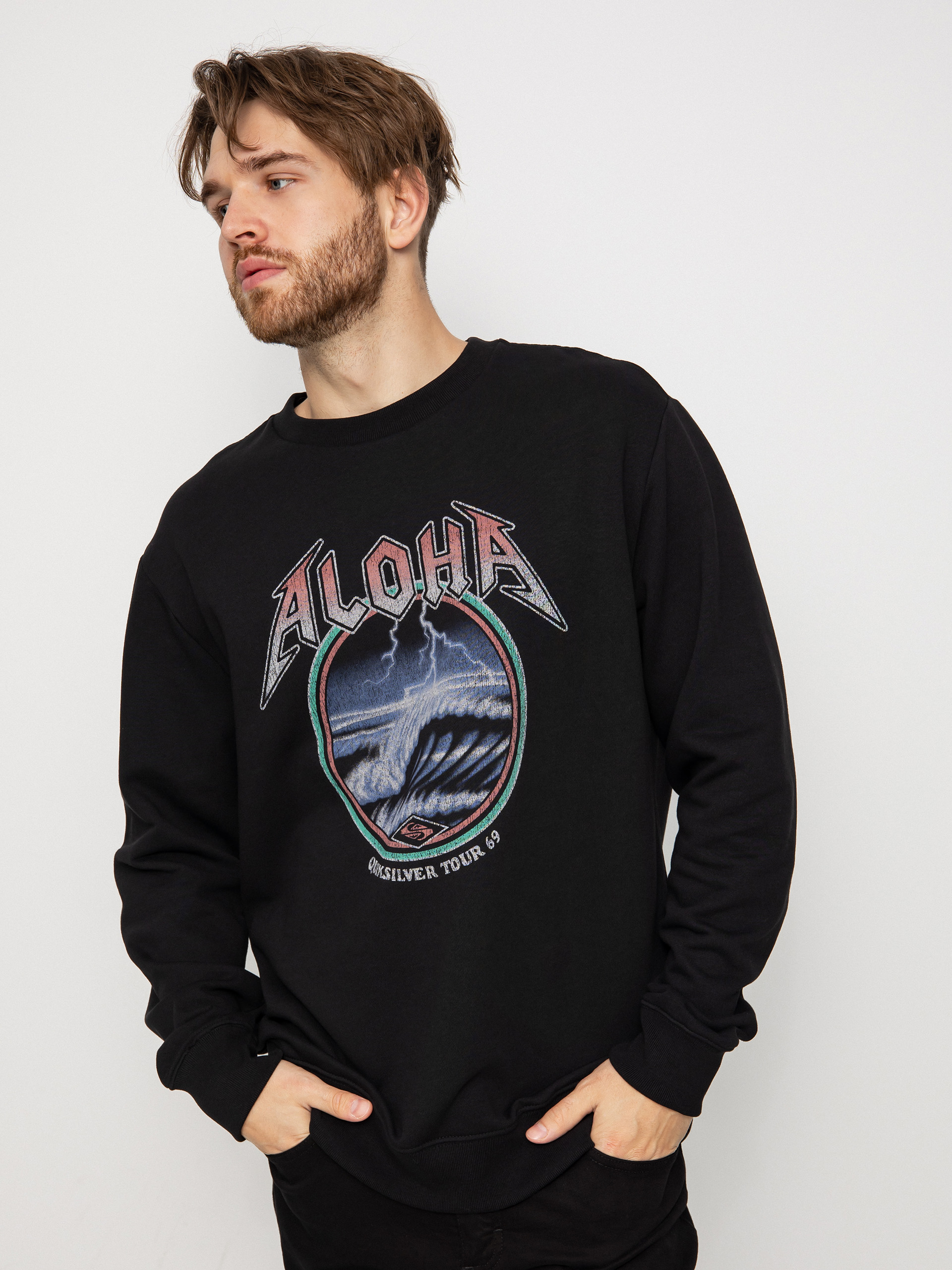 Bluza Quiksilver Rock Waves (black)