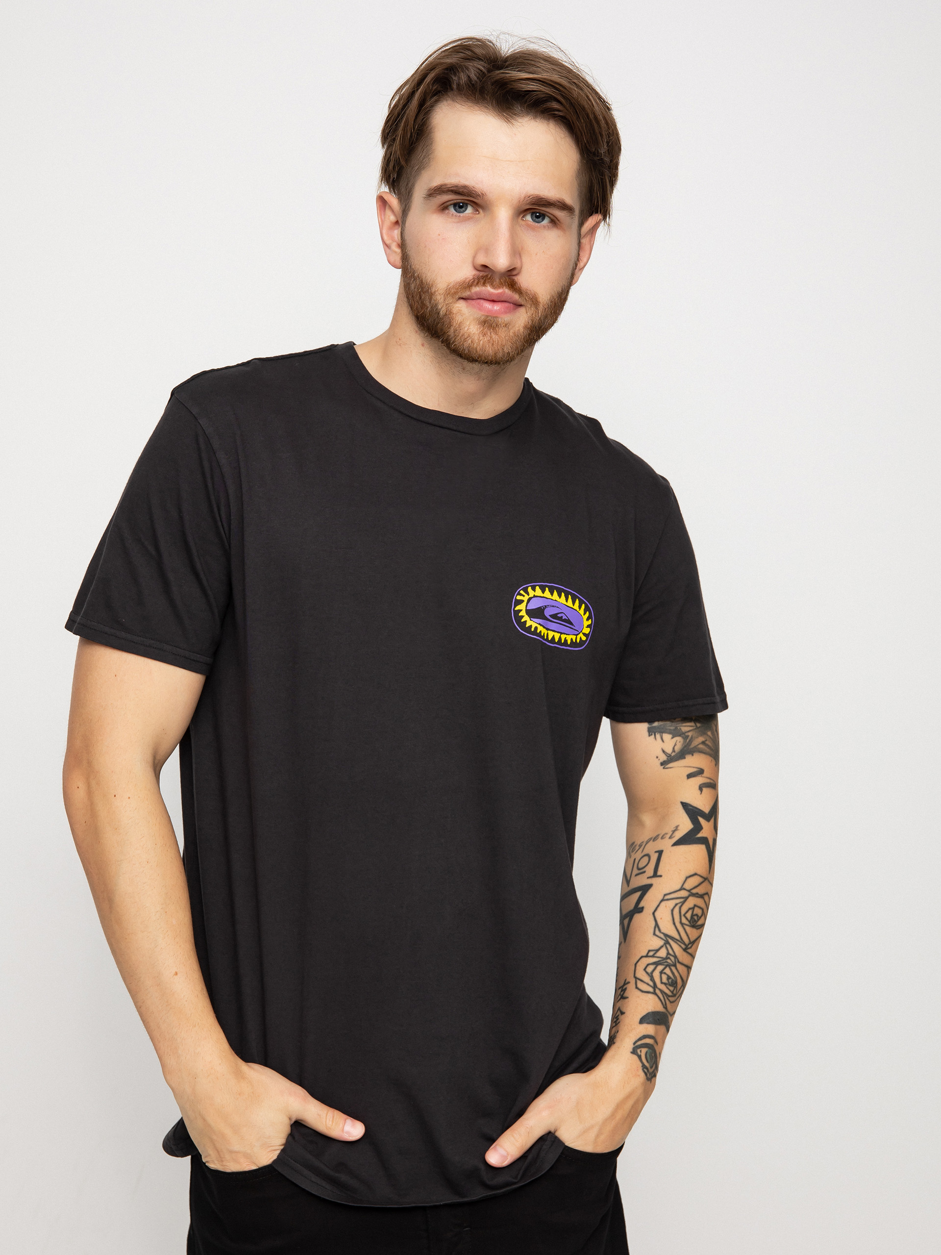 T-shirt Quiksilver Lost Temple (black)