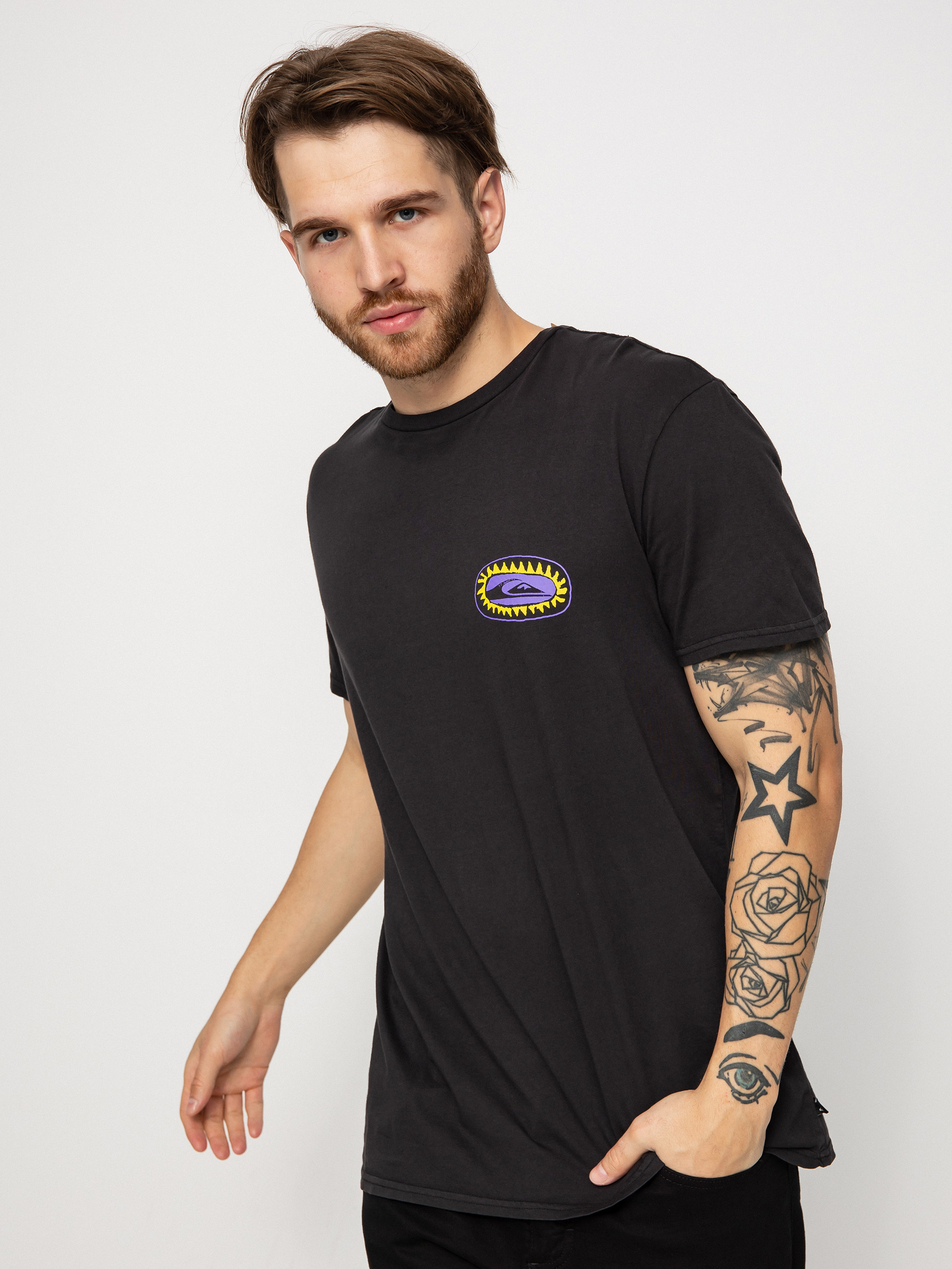 T-shirt Quiksilver Lost Temple (black)
