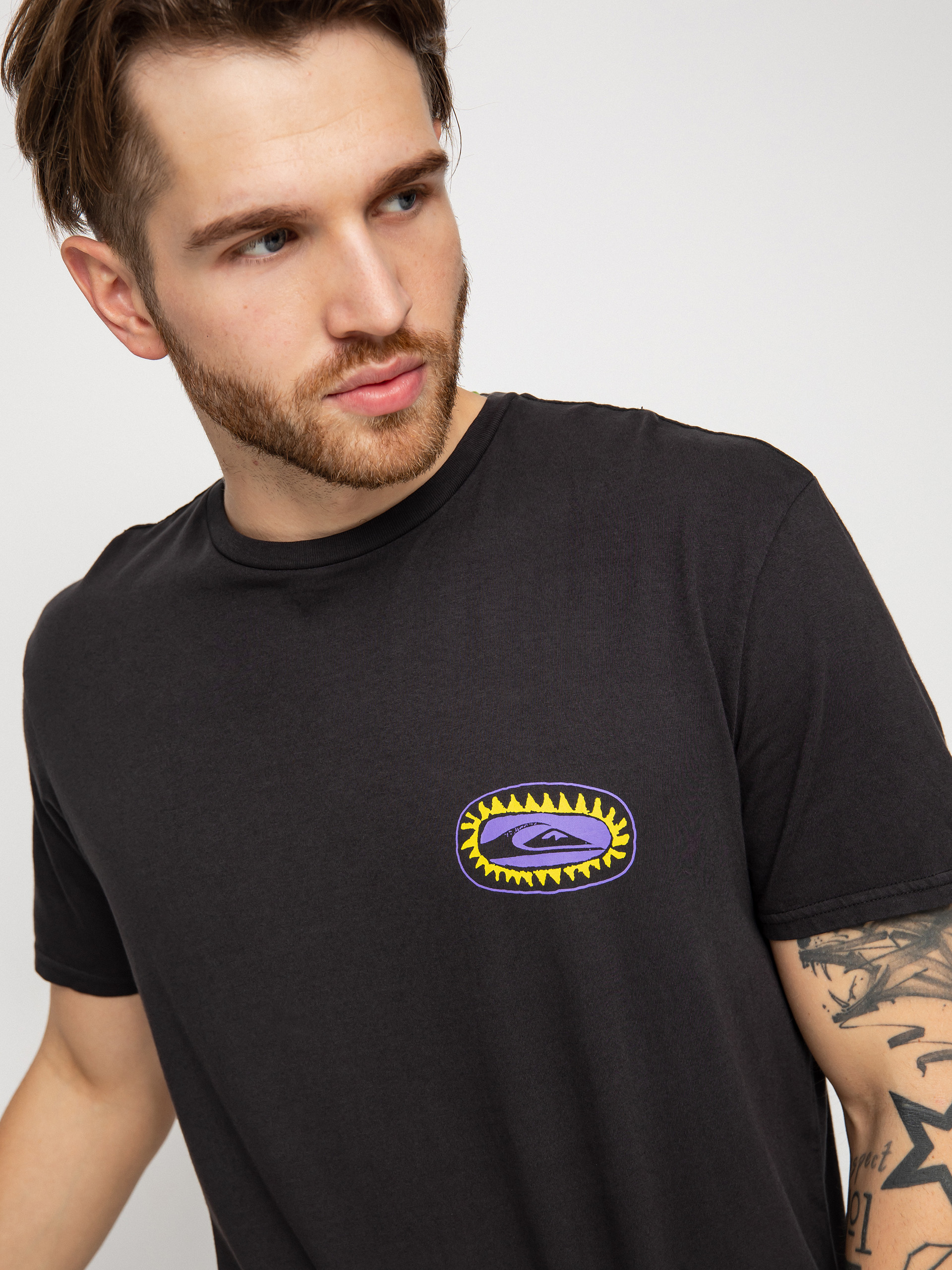 T-shirt Quiksilver Lost Temple (black)