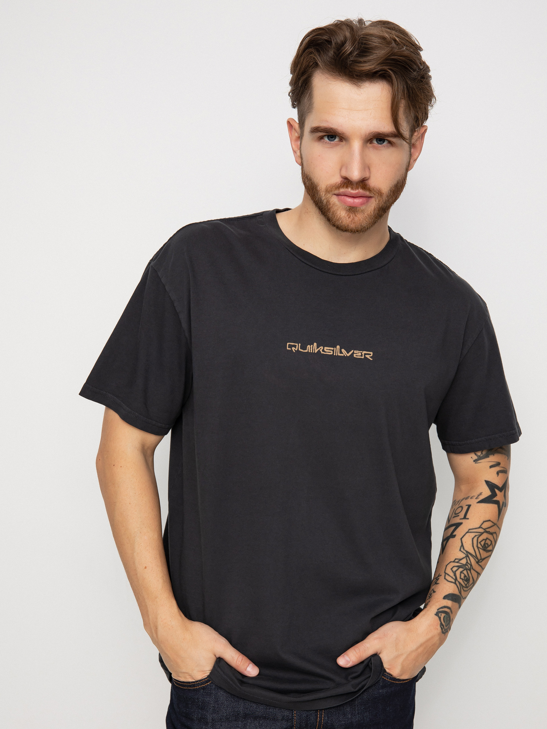 T-shirt Quiksilver Mongrel (black)