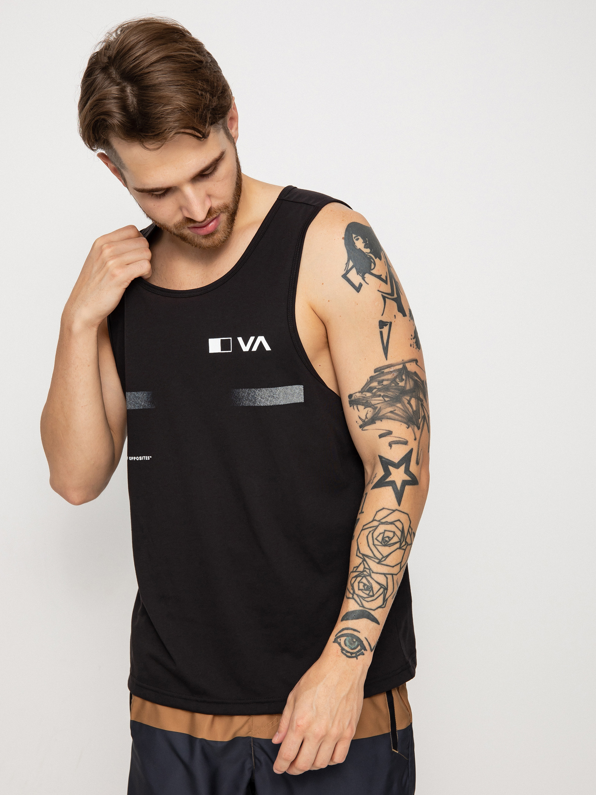 Koszulka RVCA Pix Bar (black)