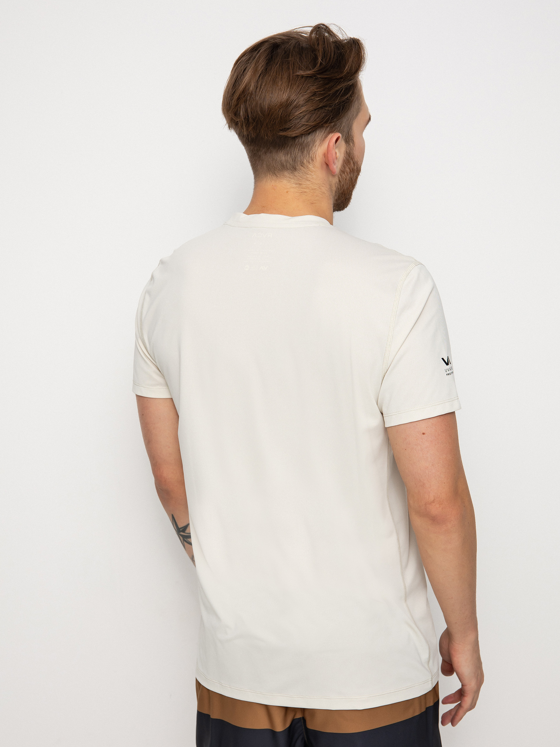 T-shirt RVCA Rvca Surf Shirt Prin (silver bleach)