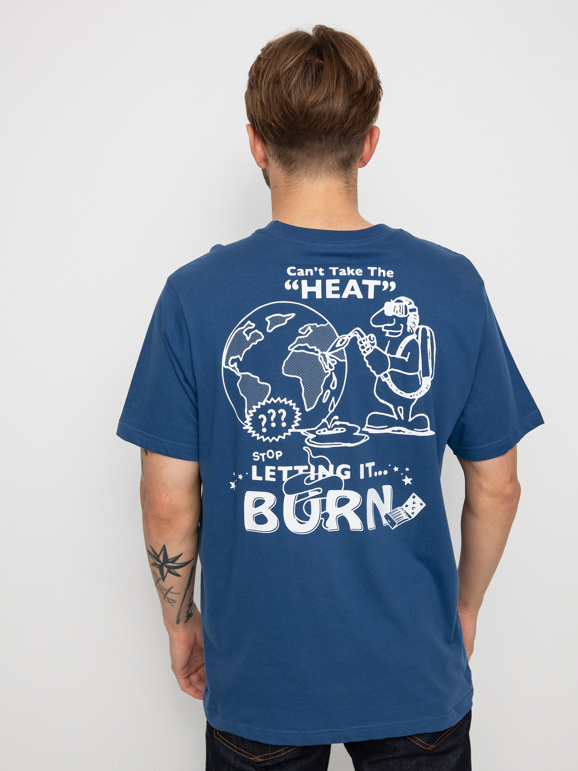 T-shirt RVCA The Heat (royal)
