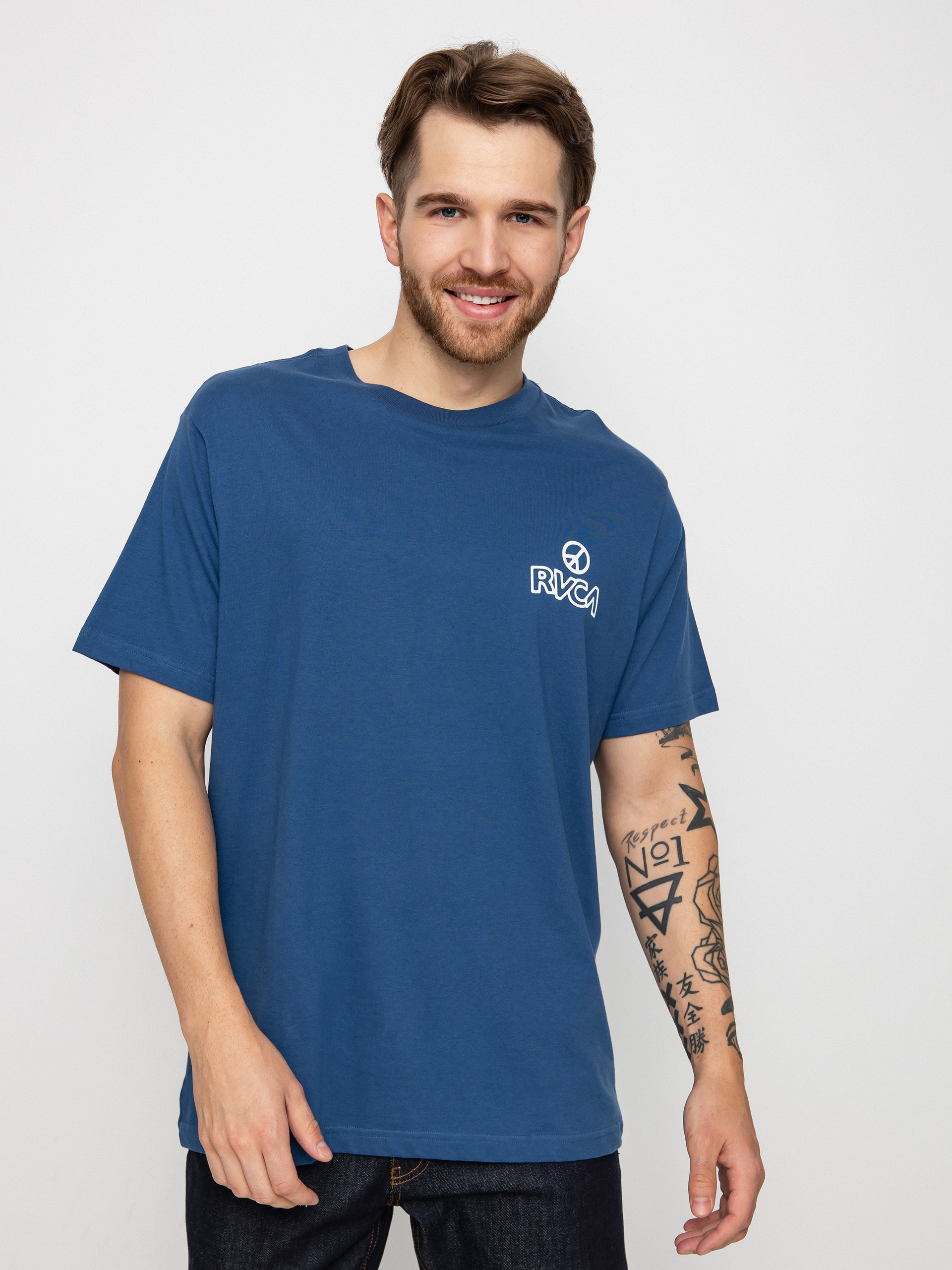 T-shirt RVCA The Heat (royal)