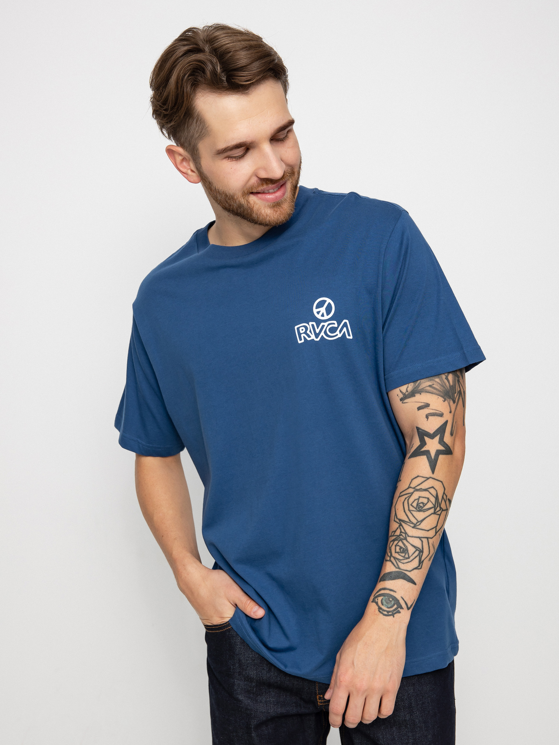 T-shirt RVCA The Heat (royal)