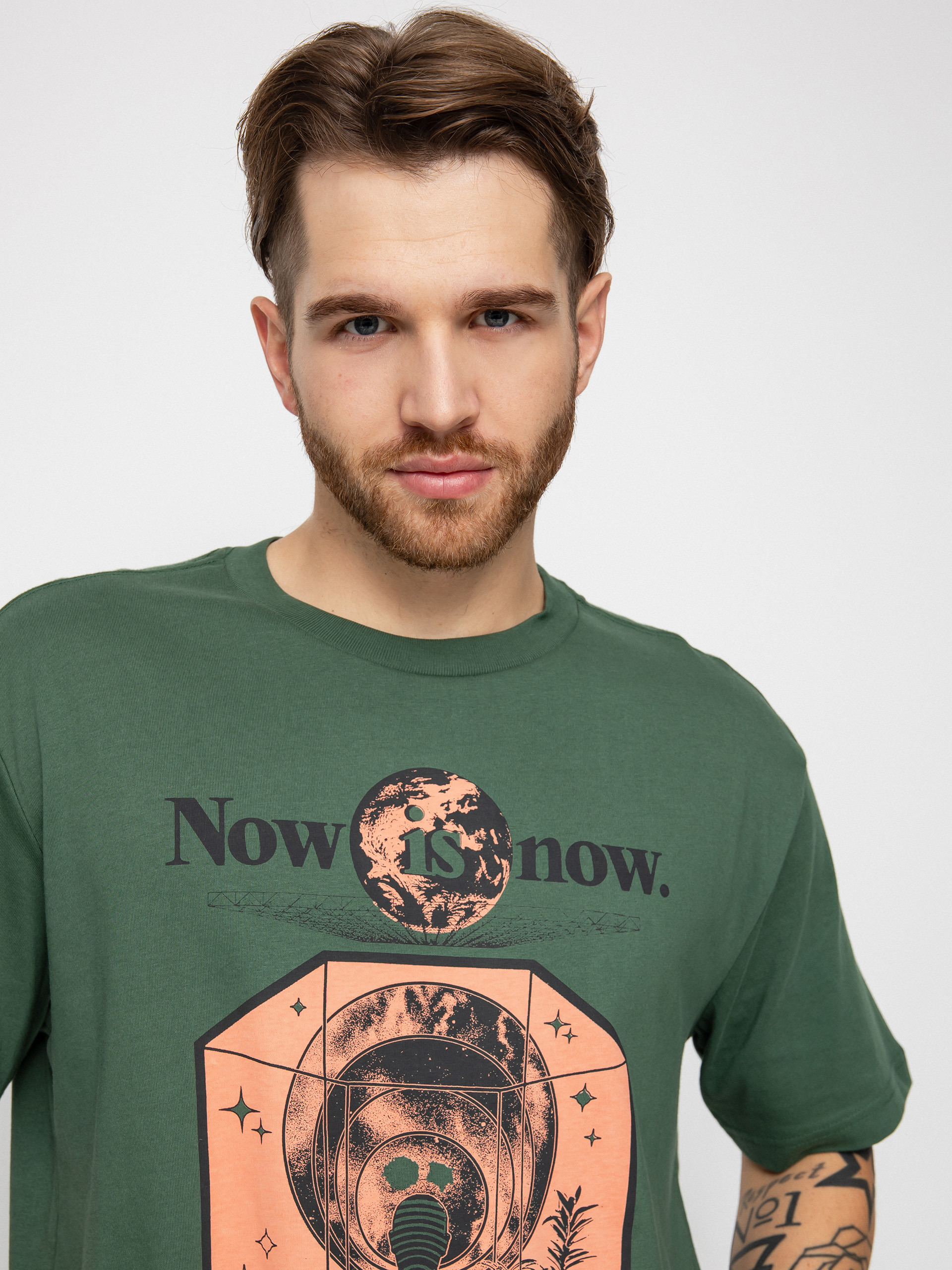 T-shirt RVCA Now Is Now (forest)