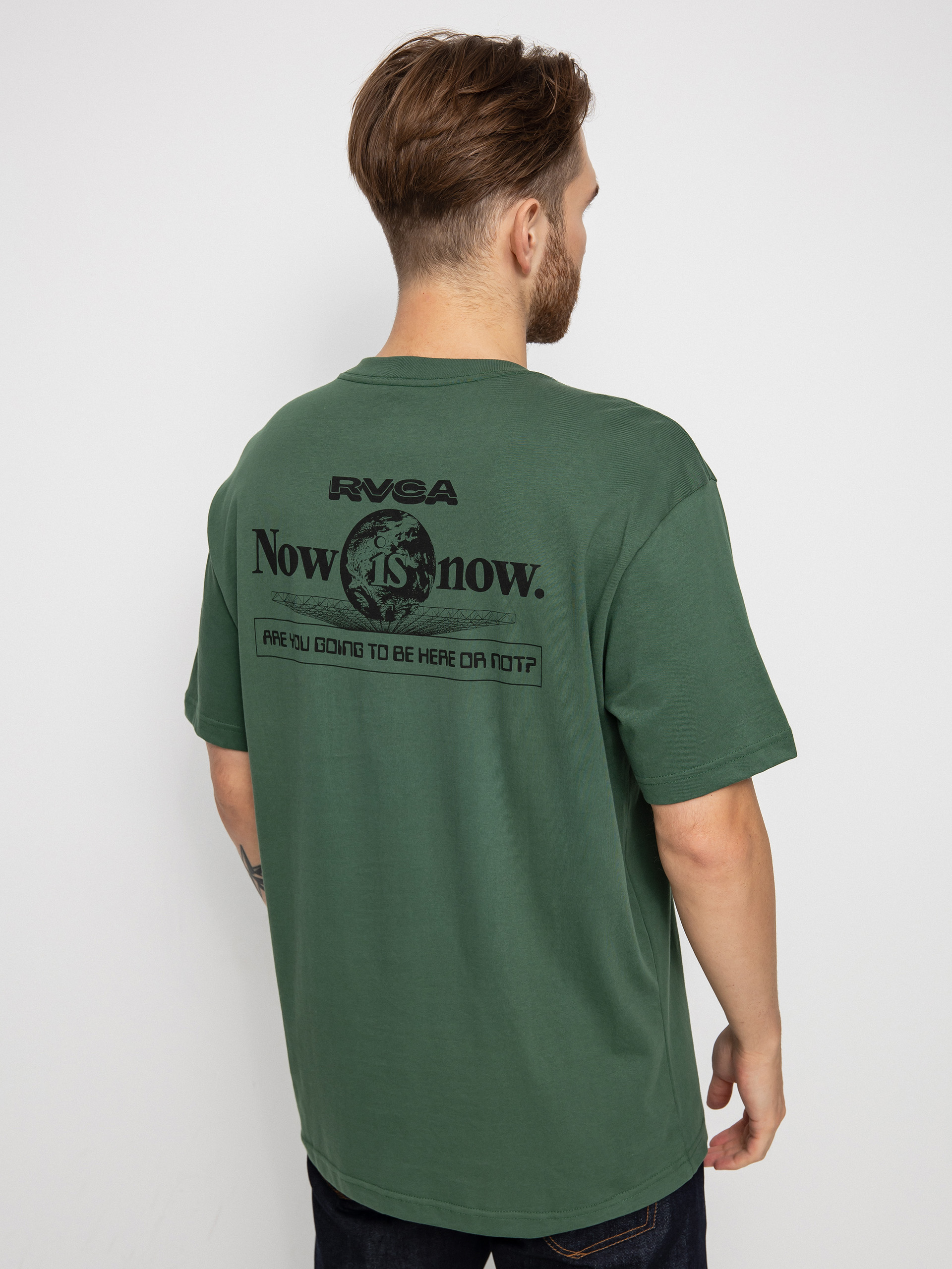 T-shirt RVCA Now Is Now (forest)