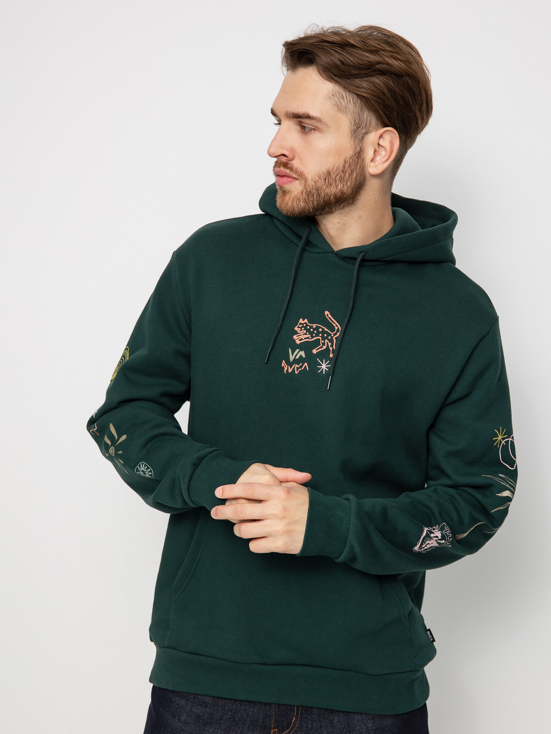 Bluza RVCA Petroglyph (hunter green)
