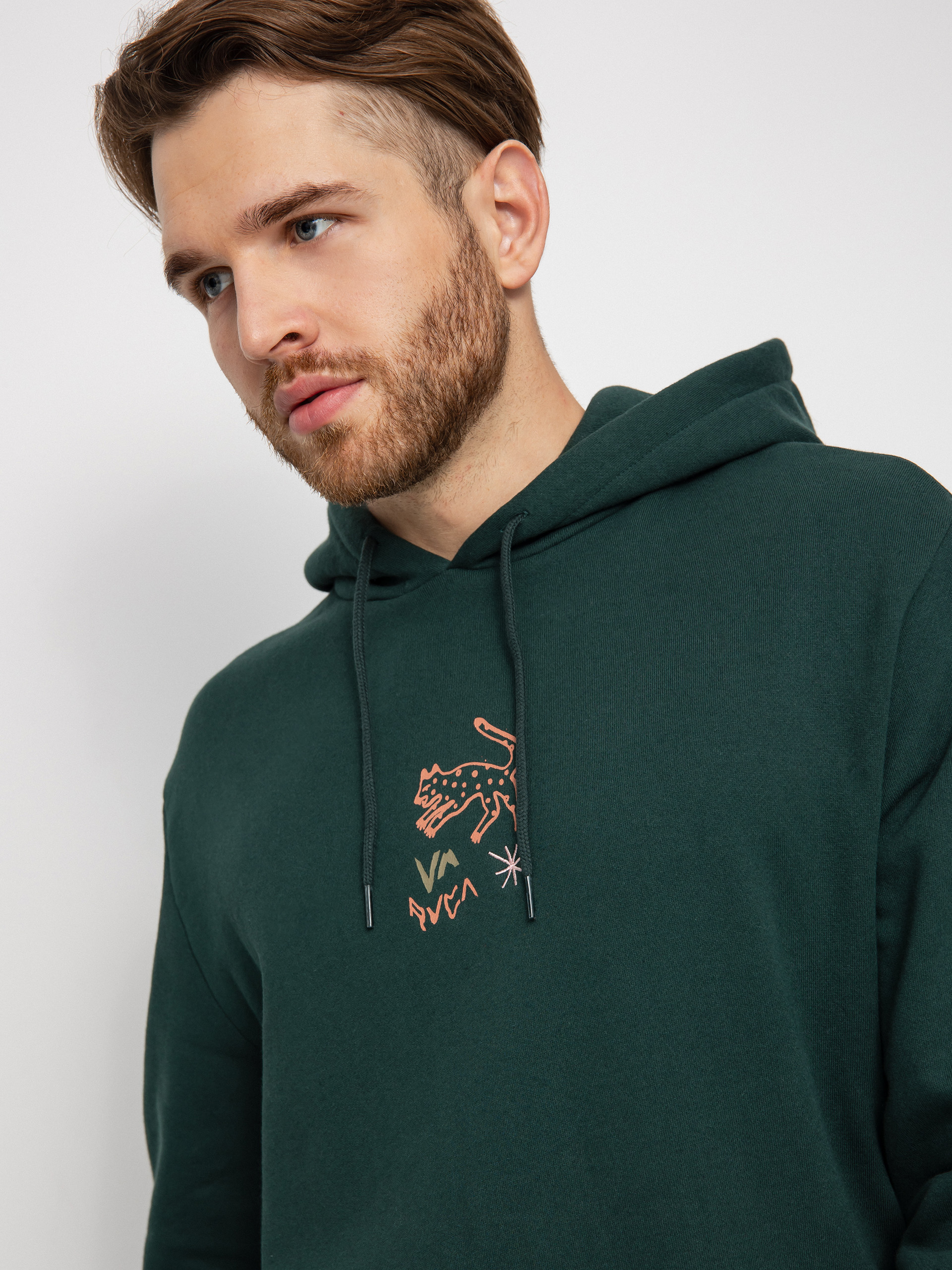Bluza RVCA Petroglyph (hunter green)
