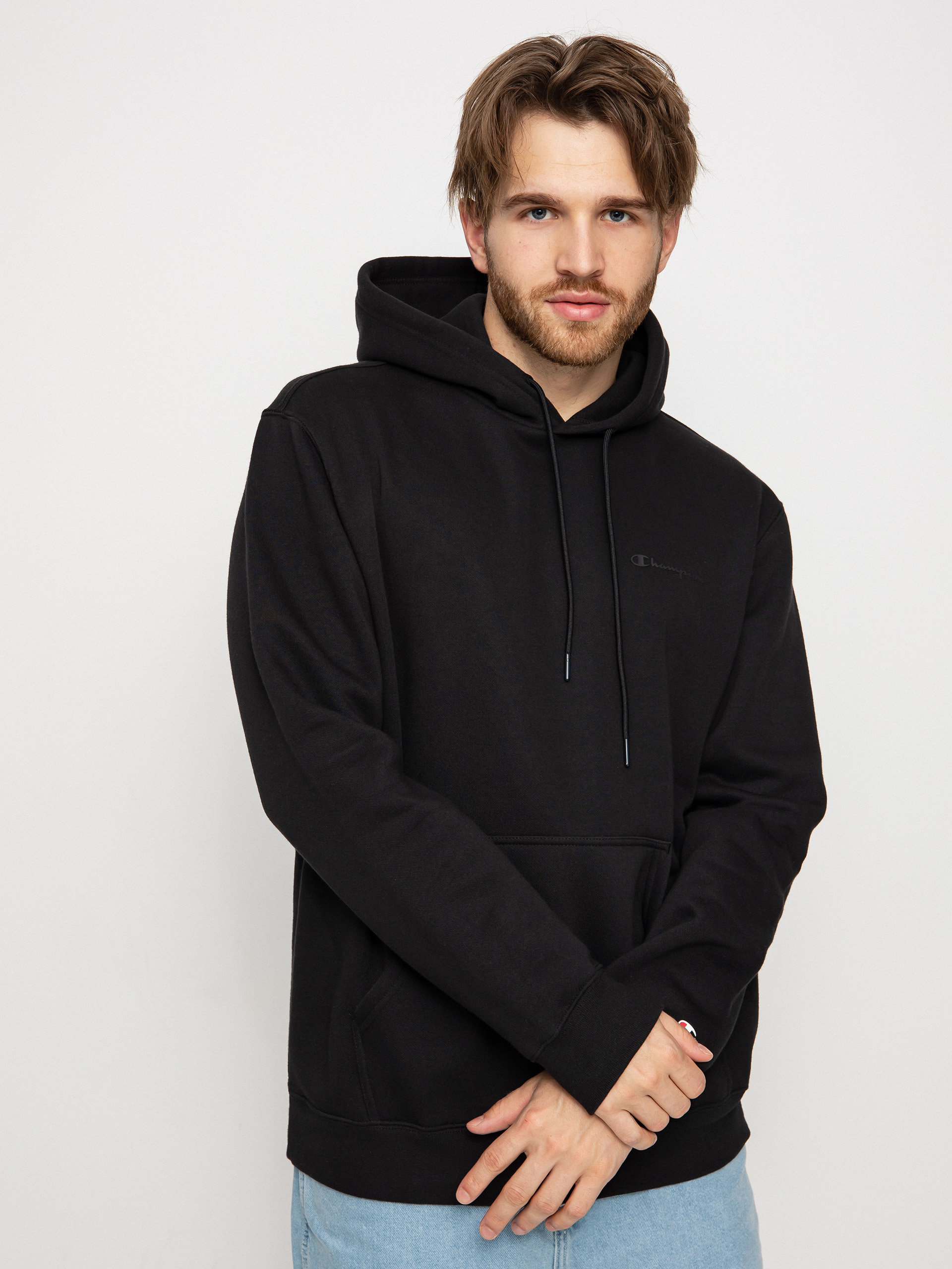 Bluza z kapturem Champion Legacy Hooded Sweatshirt 218287 HD (nbk)