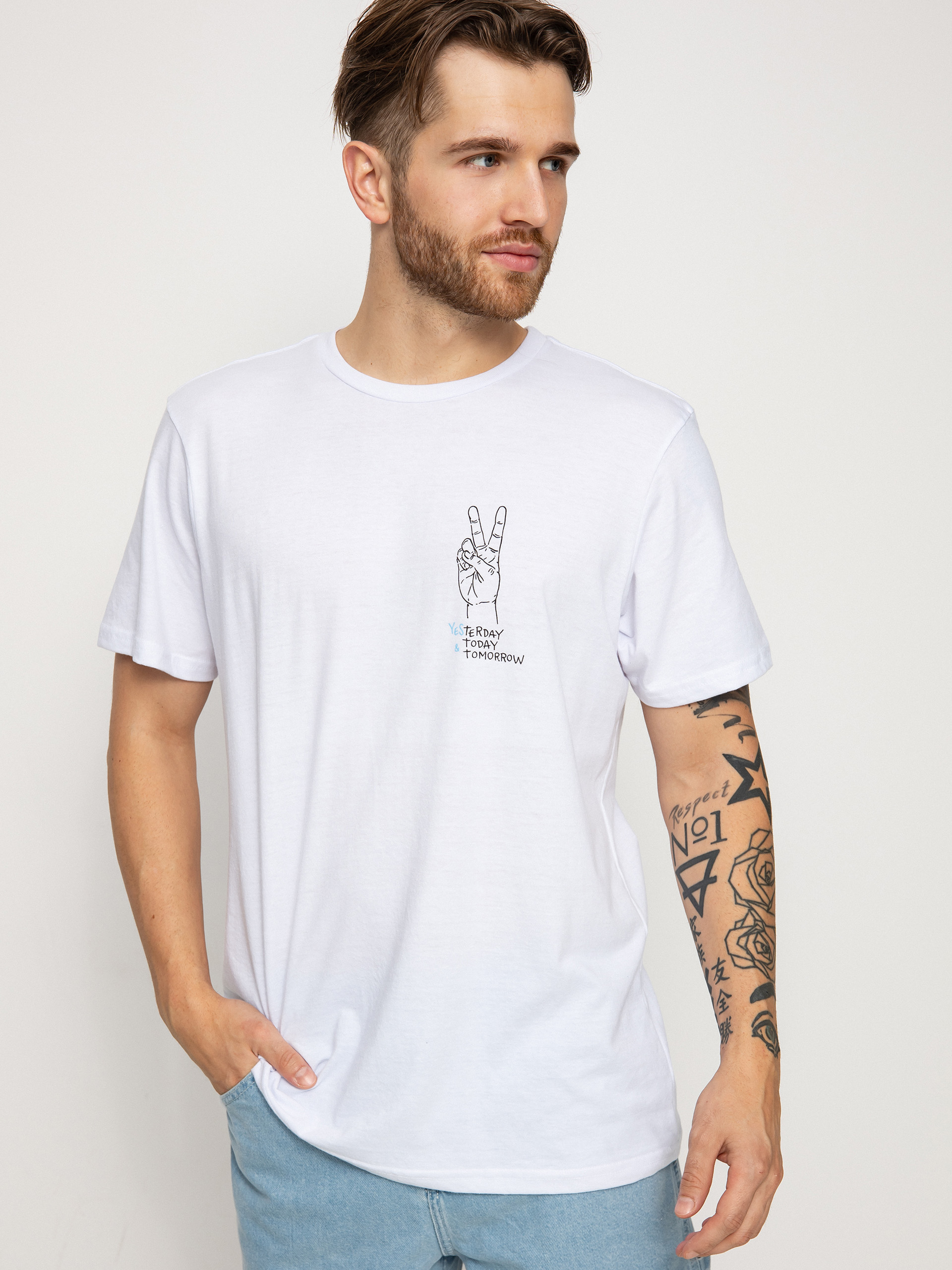 T-shirt Brixton Peace Tlrt (white)