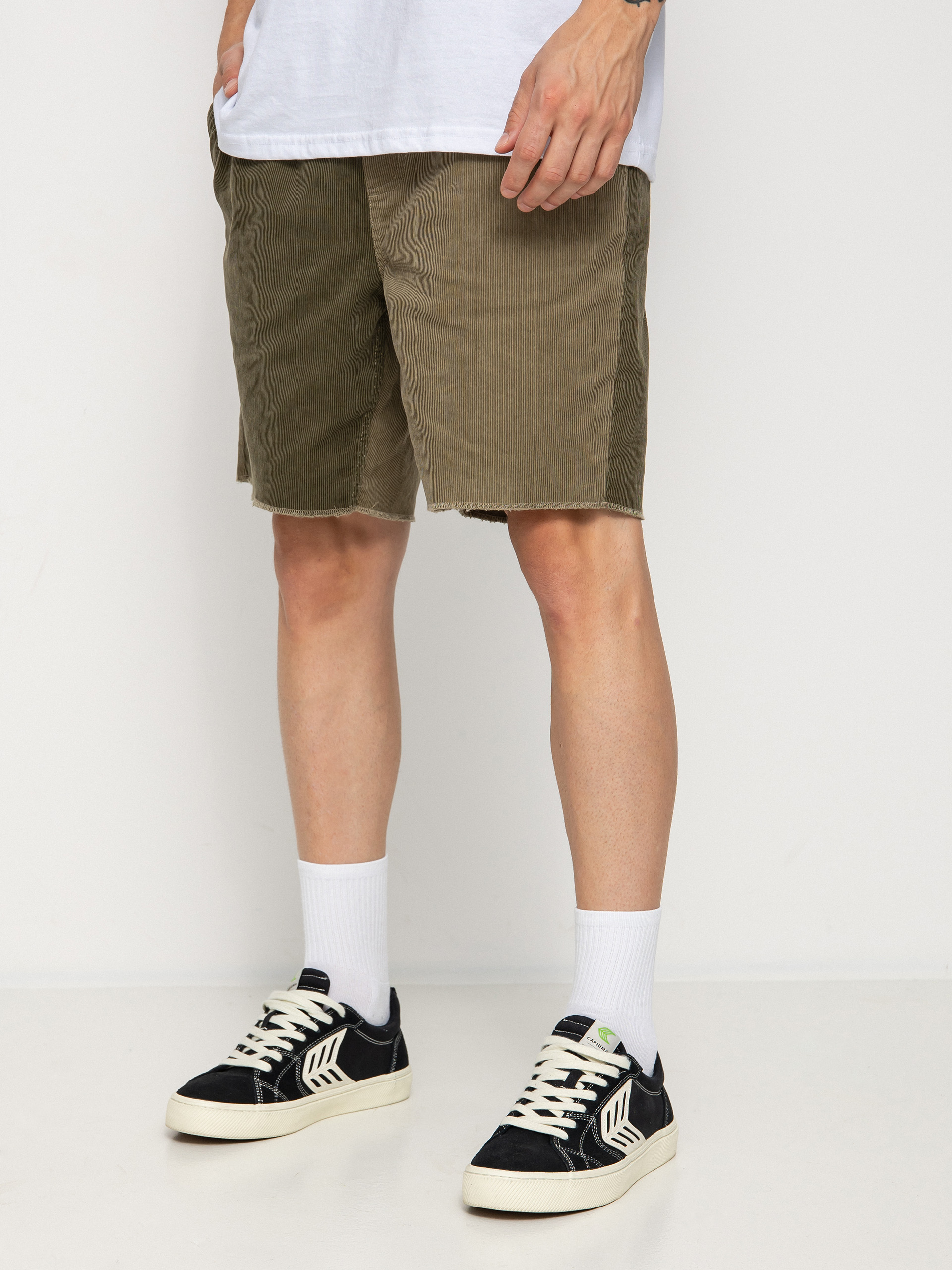 Szorty Brixton Madrid II (olive cord)