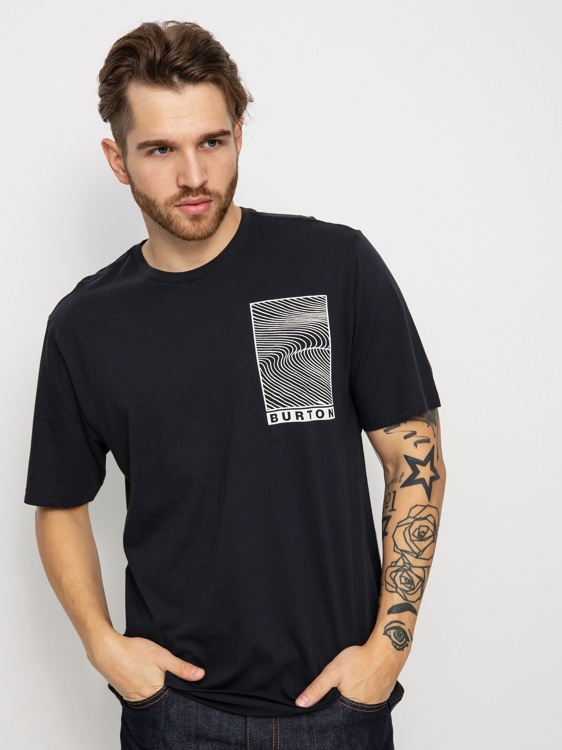 T-shirt Burton Custom X (true black)
