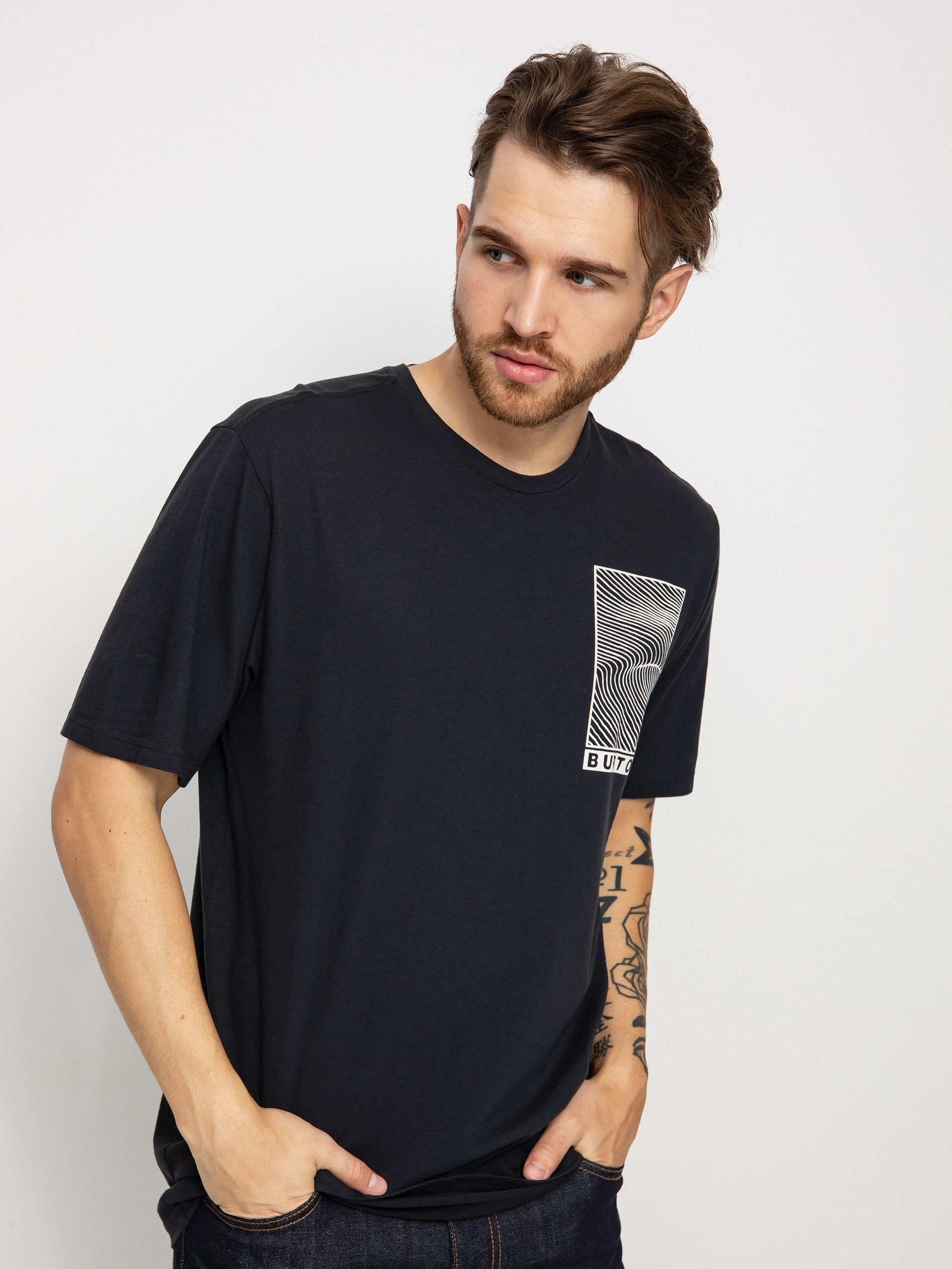 T-shirt Burton Custom X (true black)