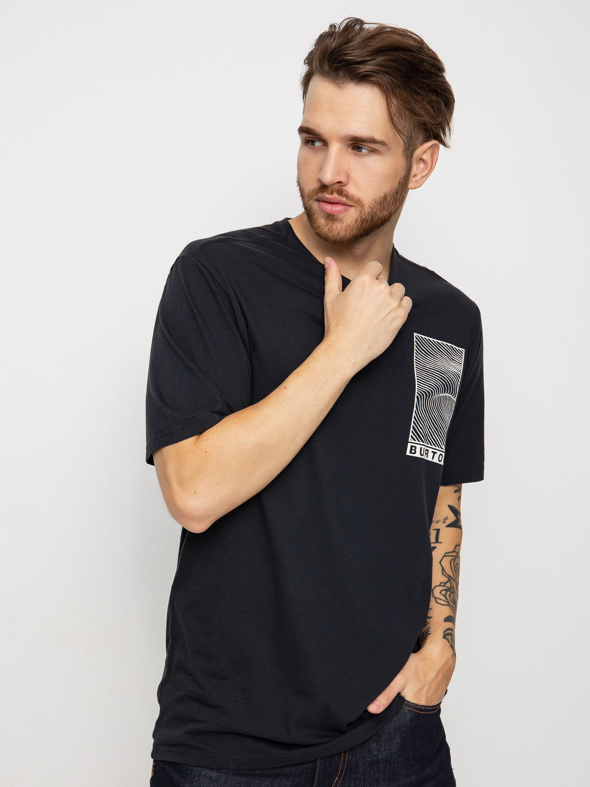 T-shirt Burton Custom X (true black)