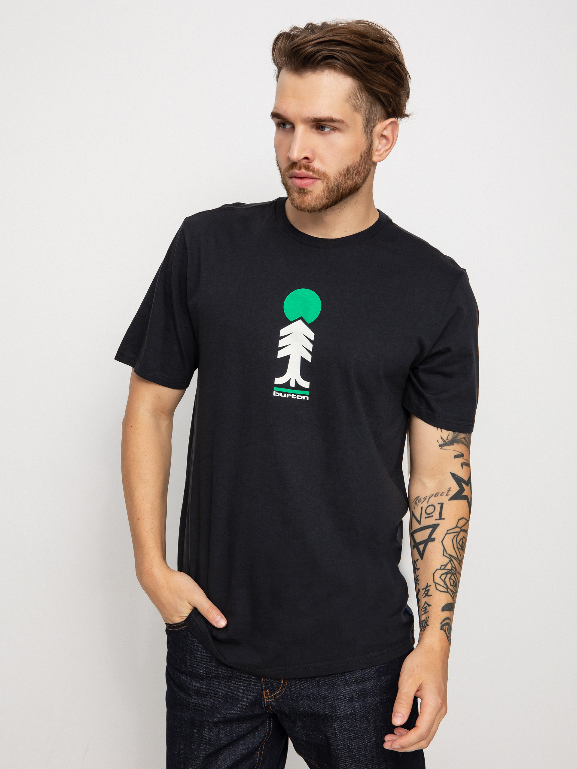 T-shirt Burton Cartographer (true black)
