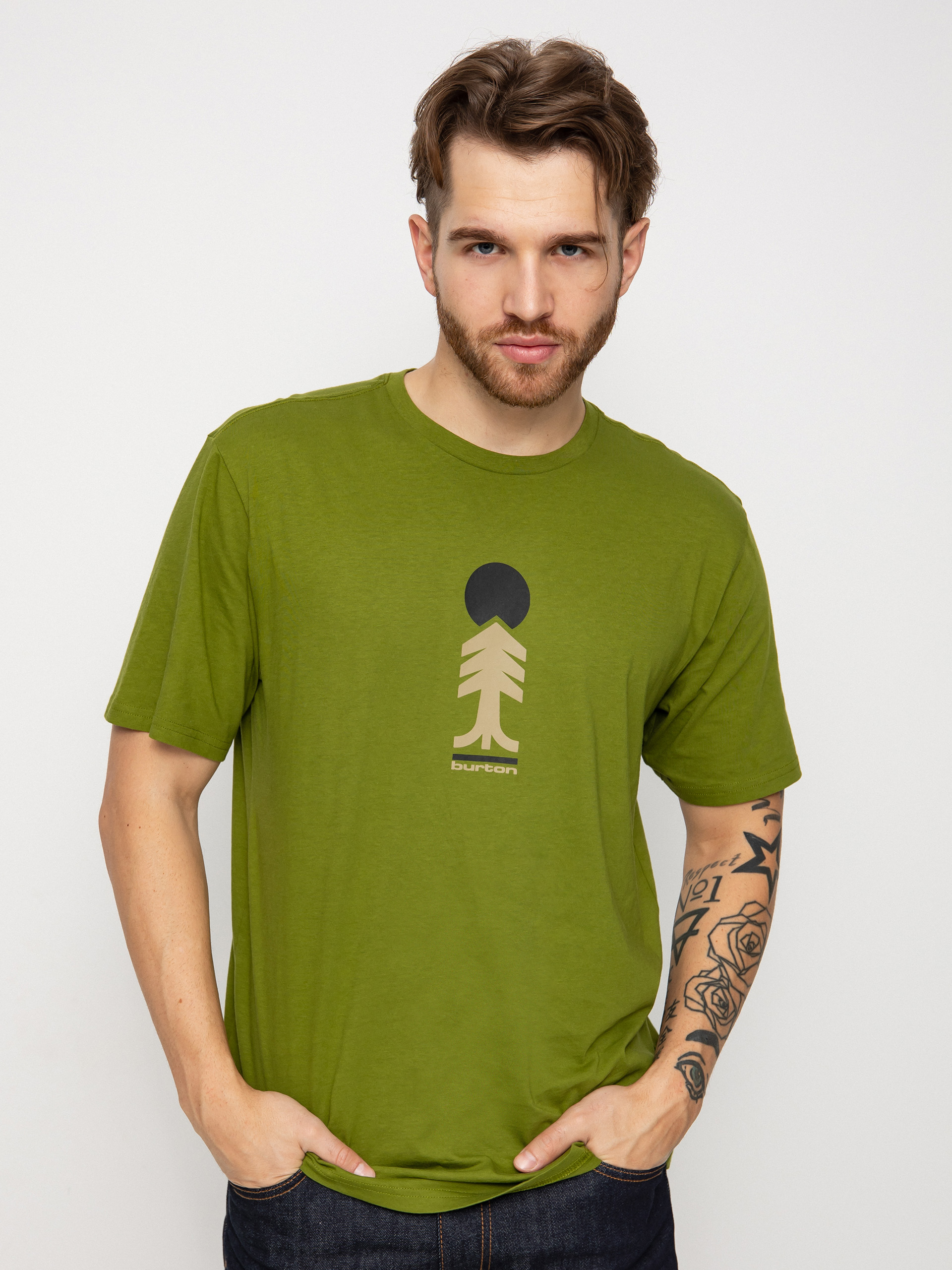 T-shirt Burton Cartographer (calla green)