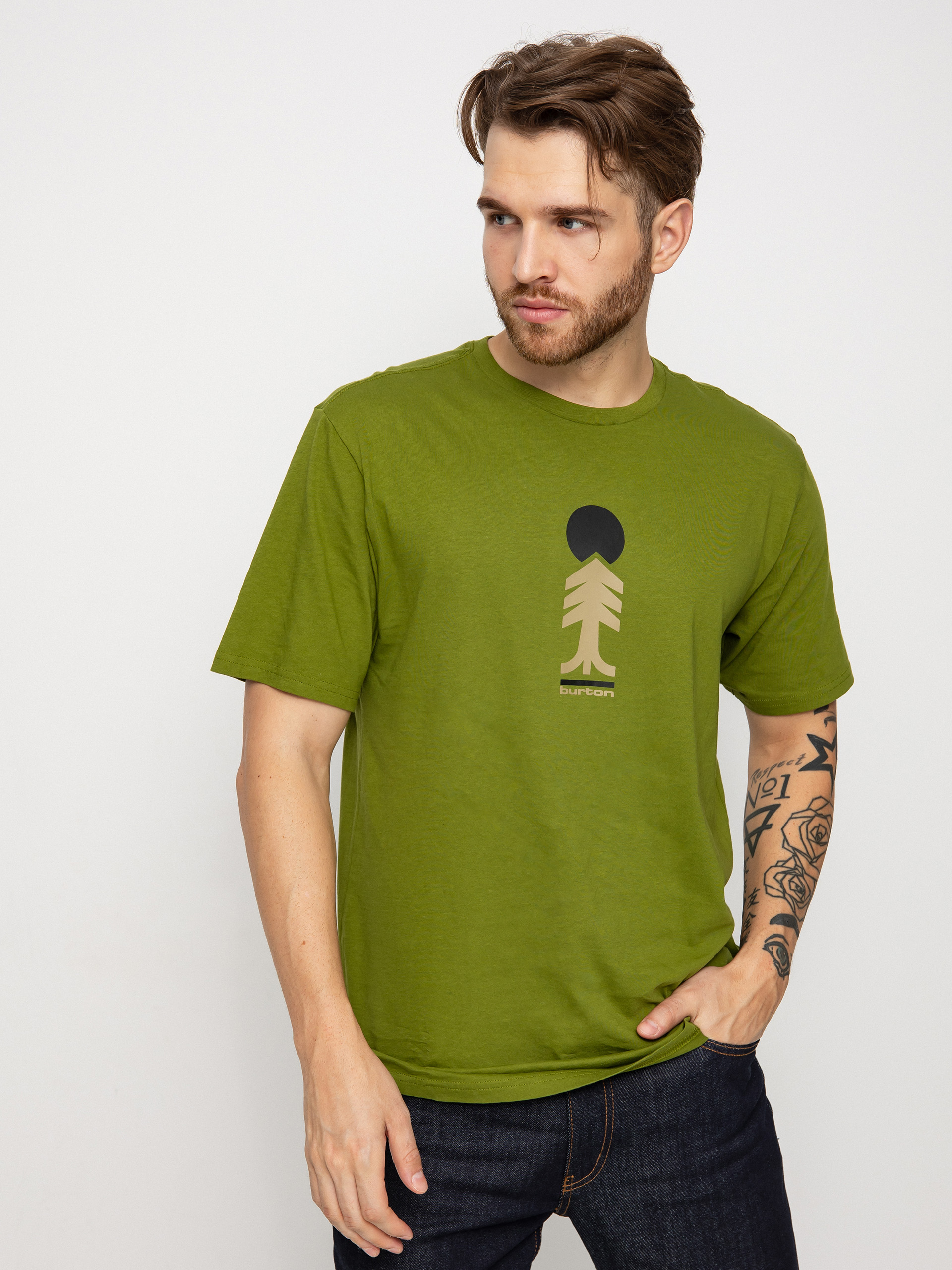 T-shirt Burton Cartographer (calla green)