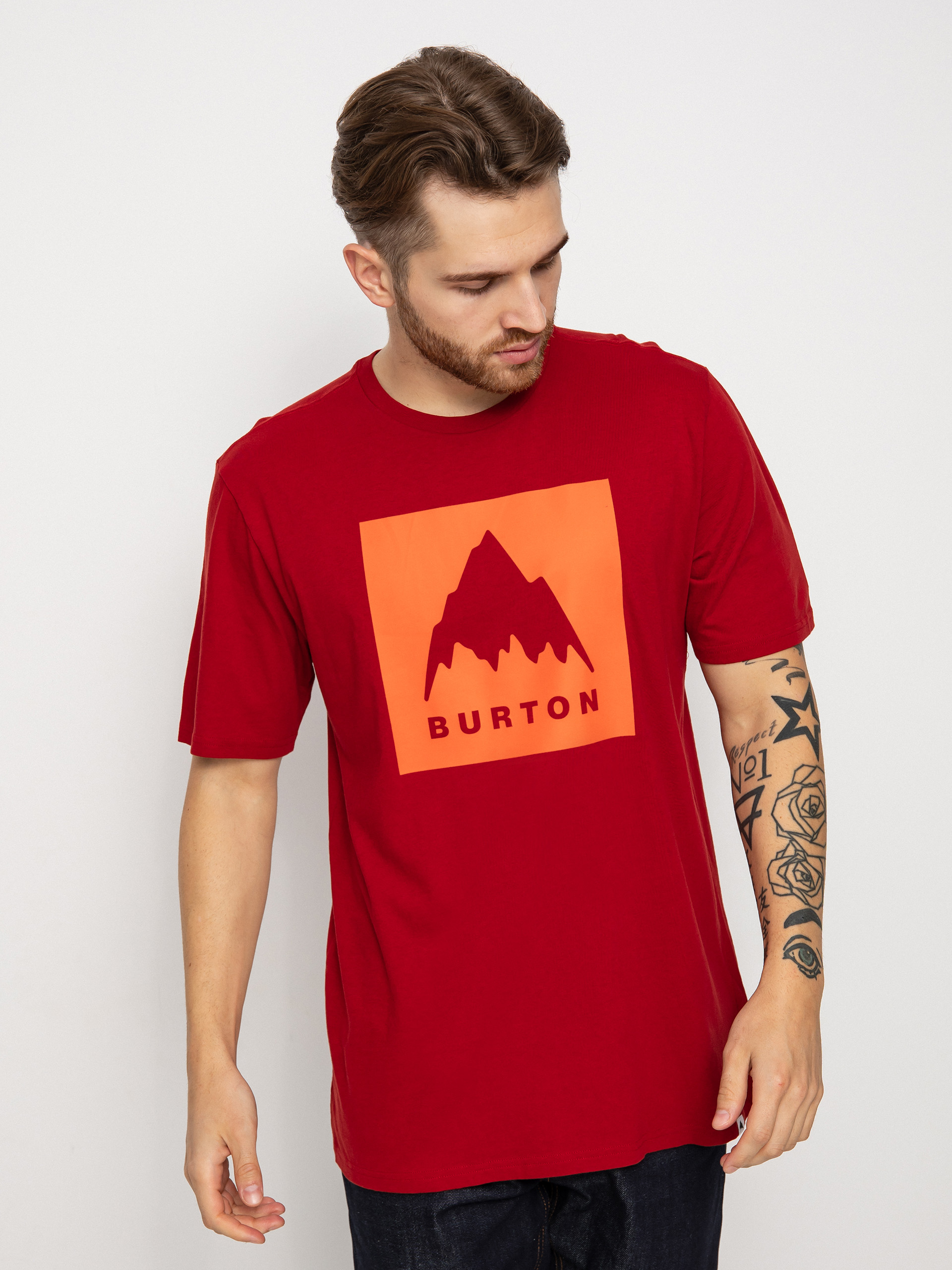 T-shirt Burton Classic Mountain High (sun dried tomato)