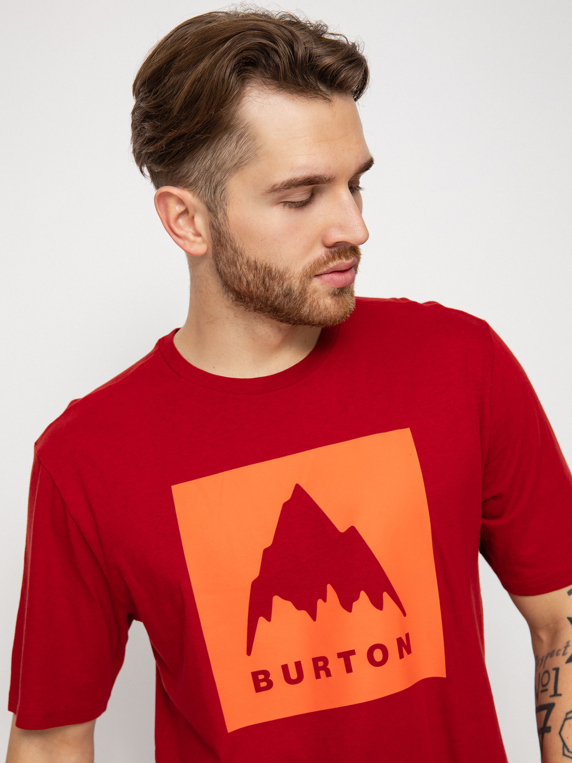 T-shirt Burton Classic Mountain High (sun dried tomato)