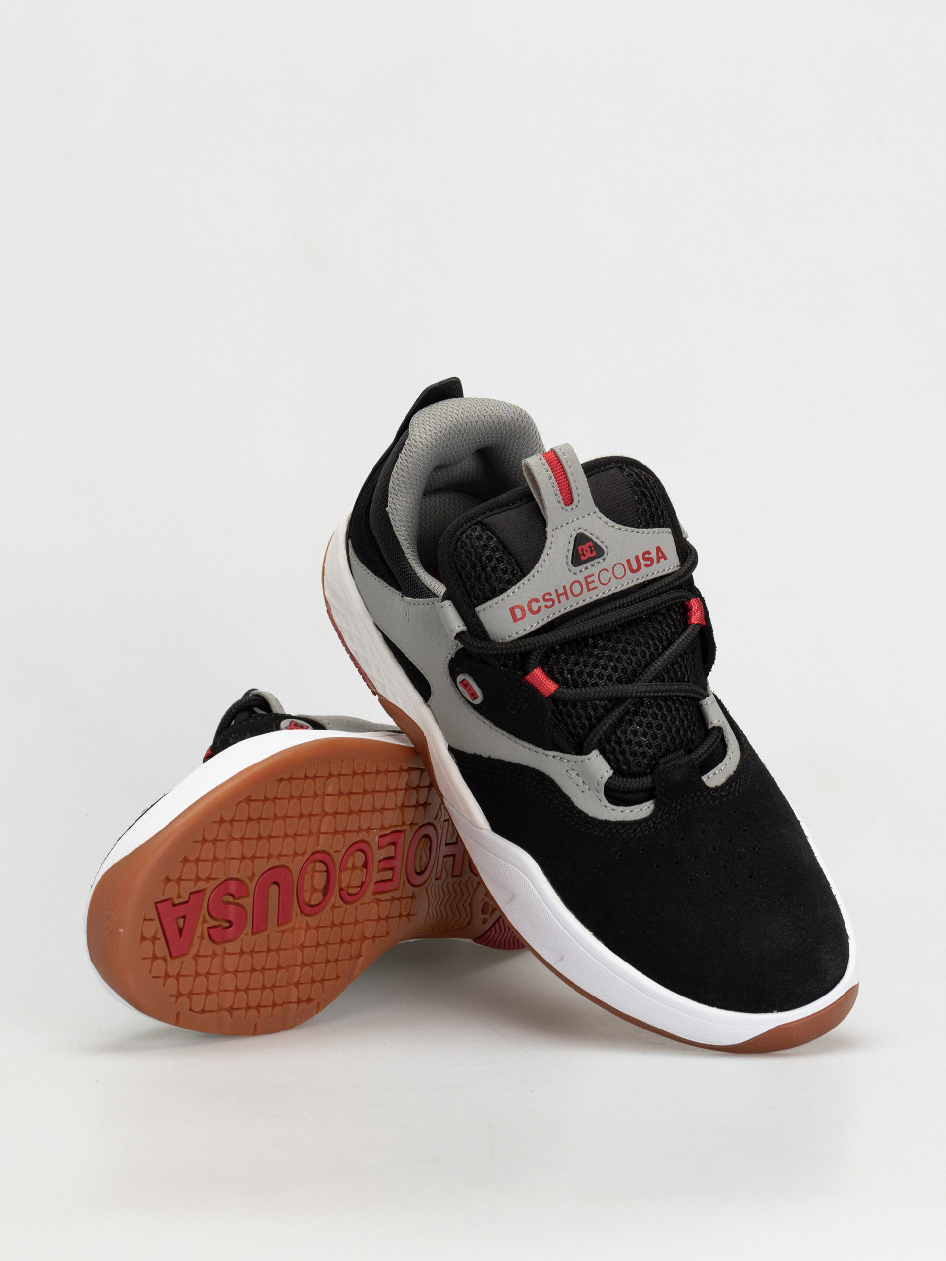Buty DC Kalis (black/grey/red)