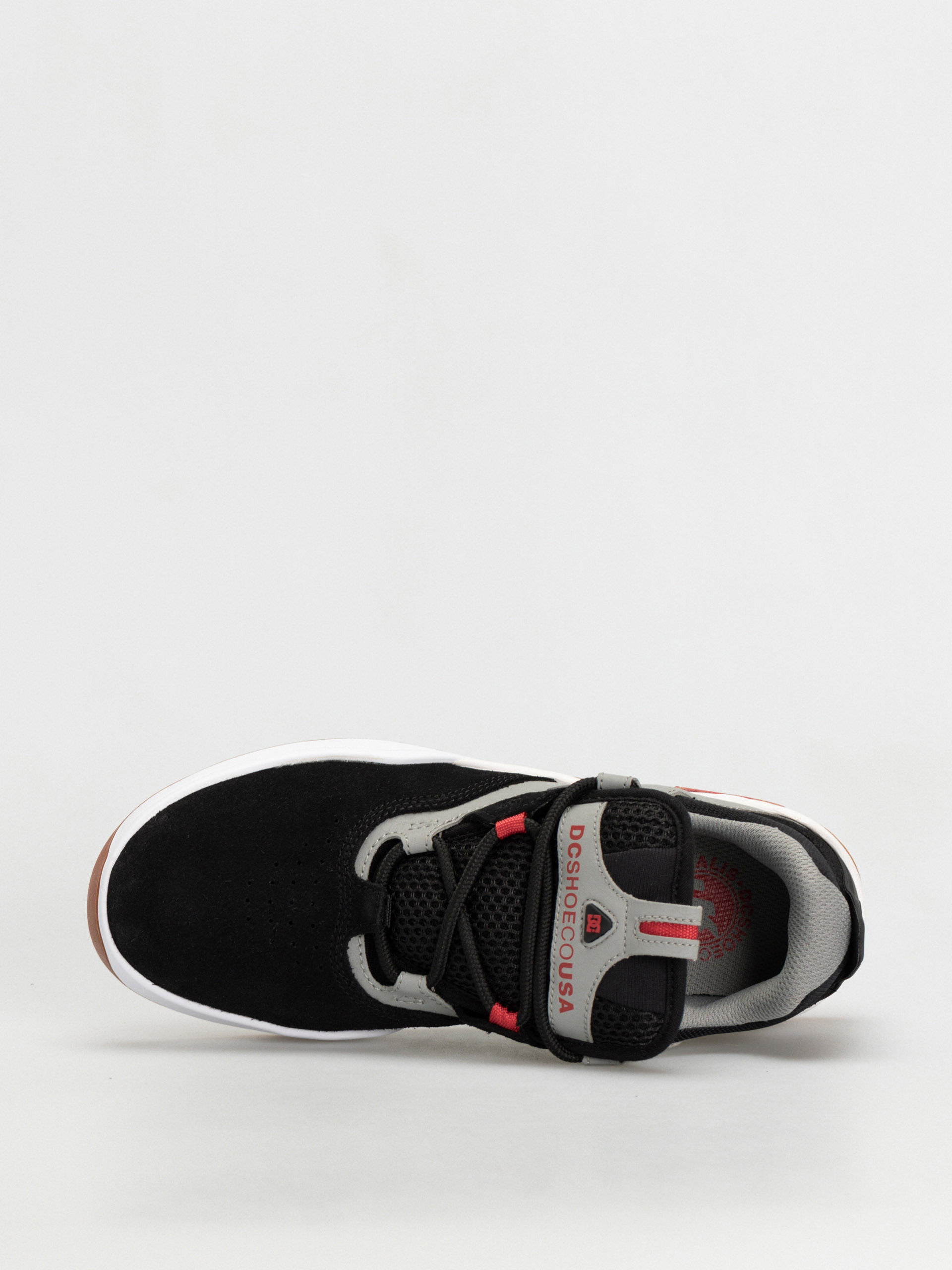 Buty DC Kalis (black/grey/red)
