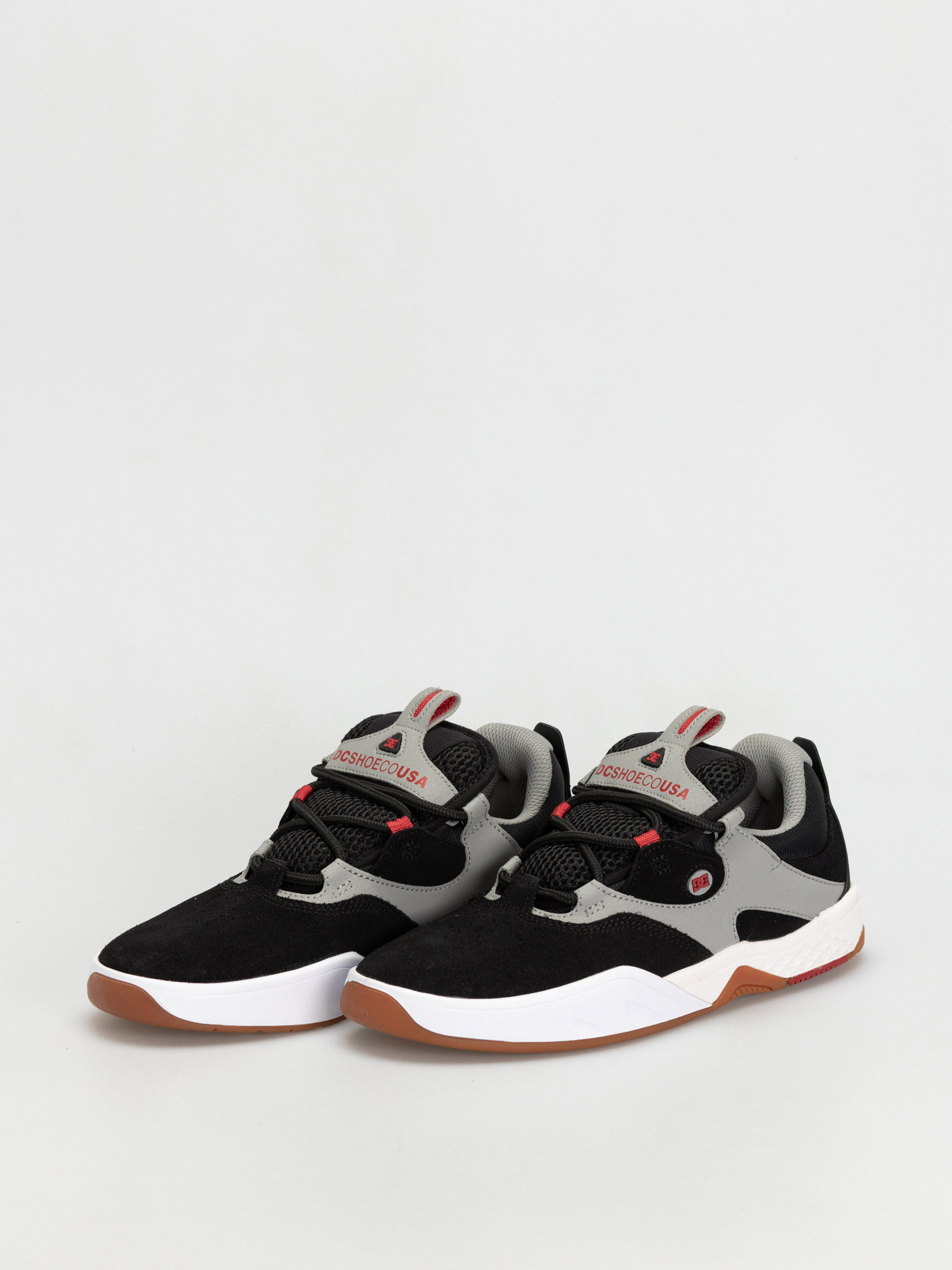 Buty DC Kalis (black/grey/red)
