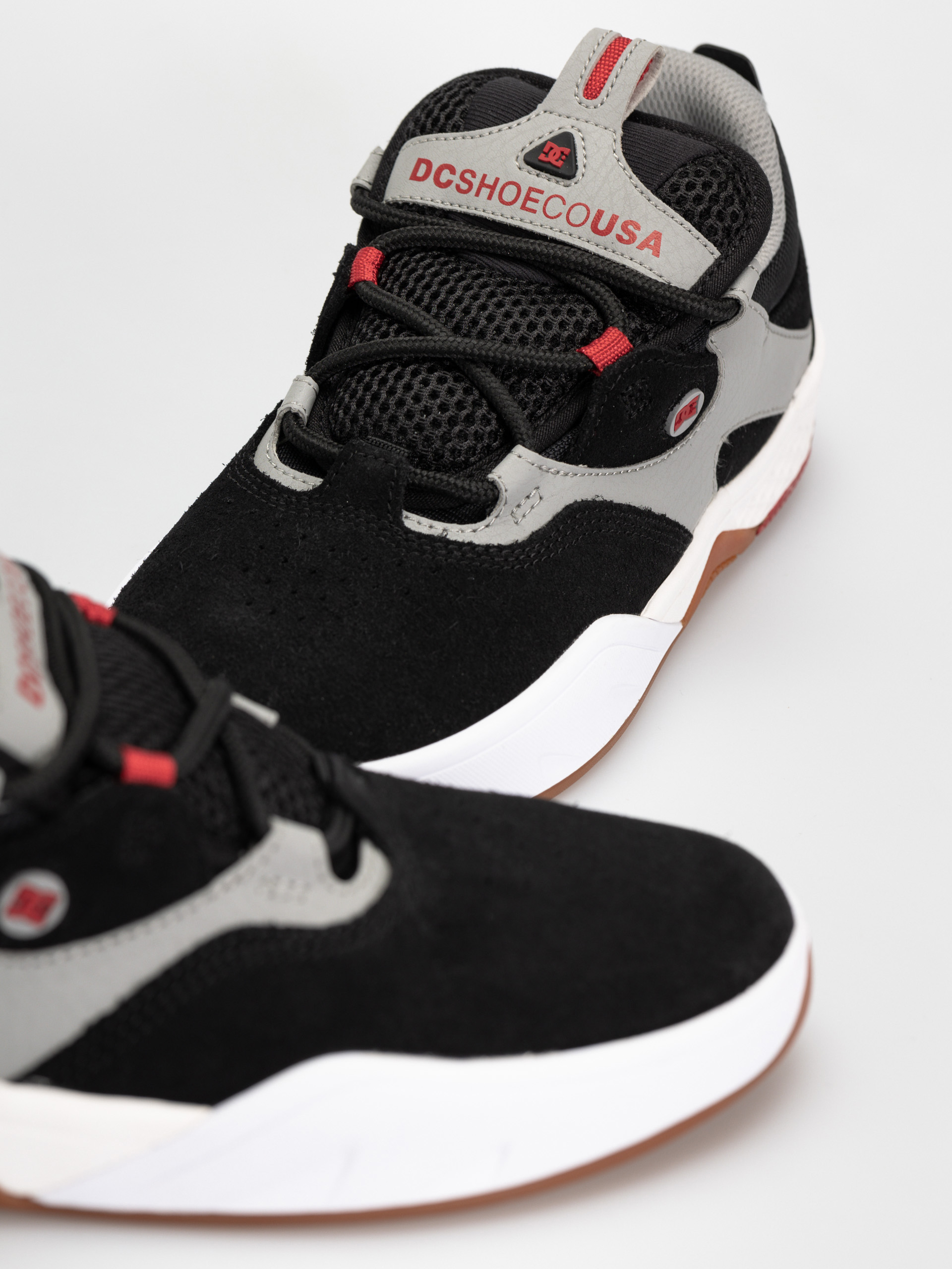 Buty DC Kalis (black/grey/red)