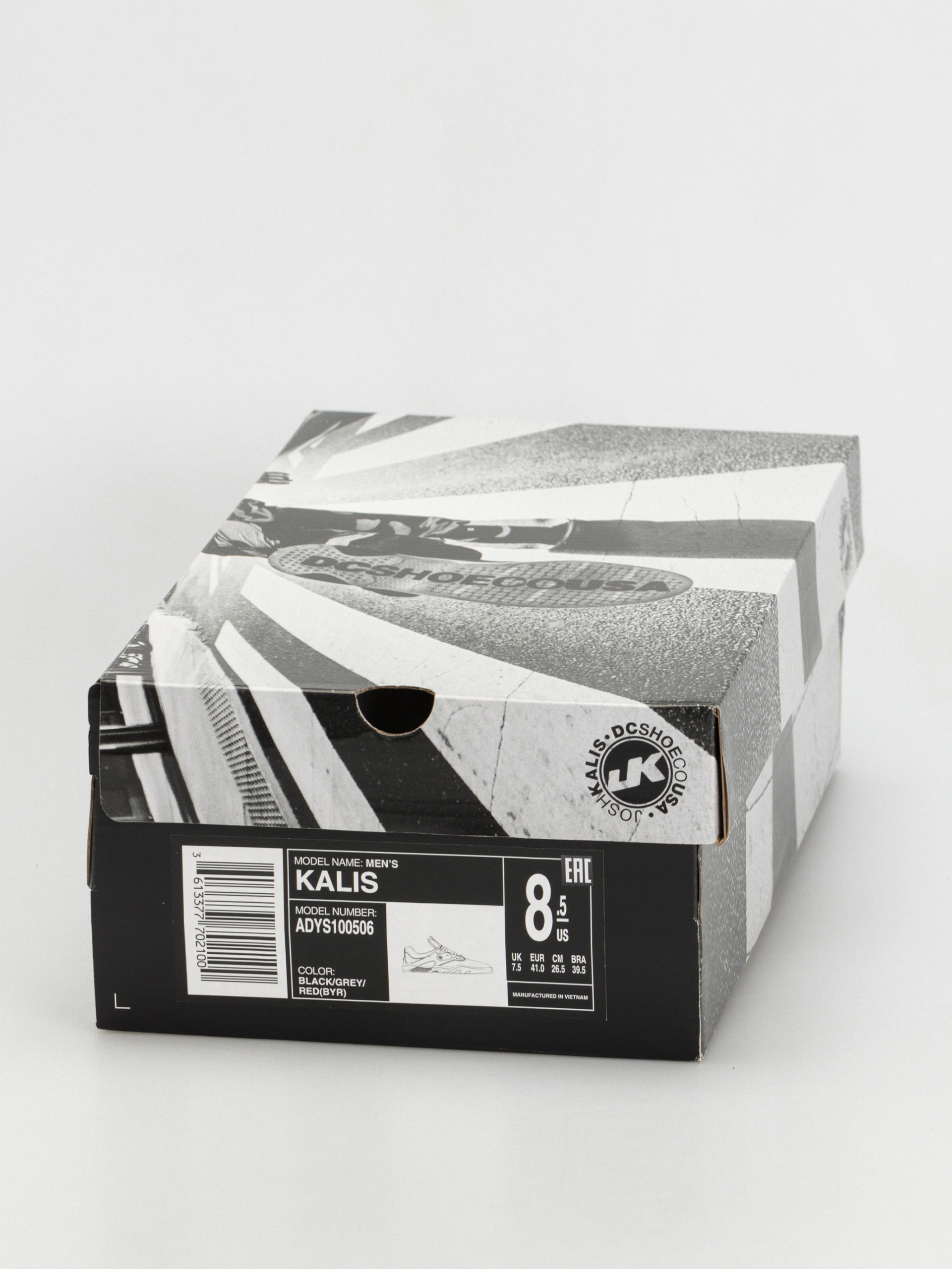 Buty DC Kalis (black/grey/red)