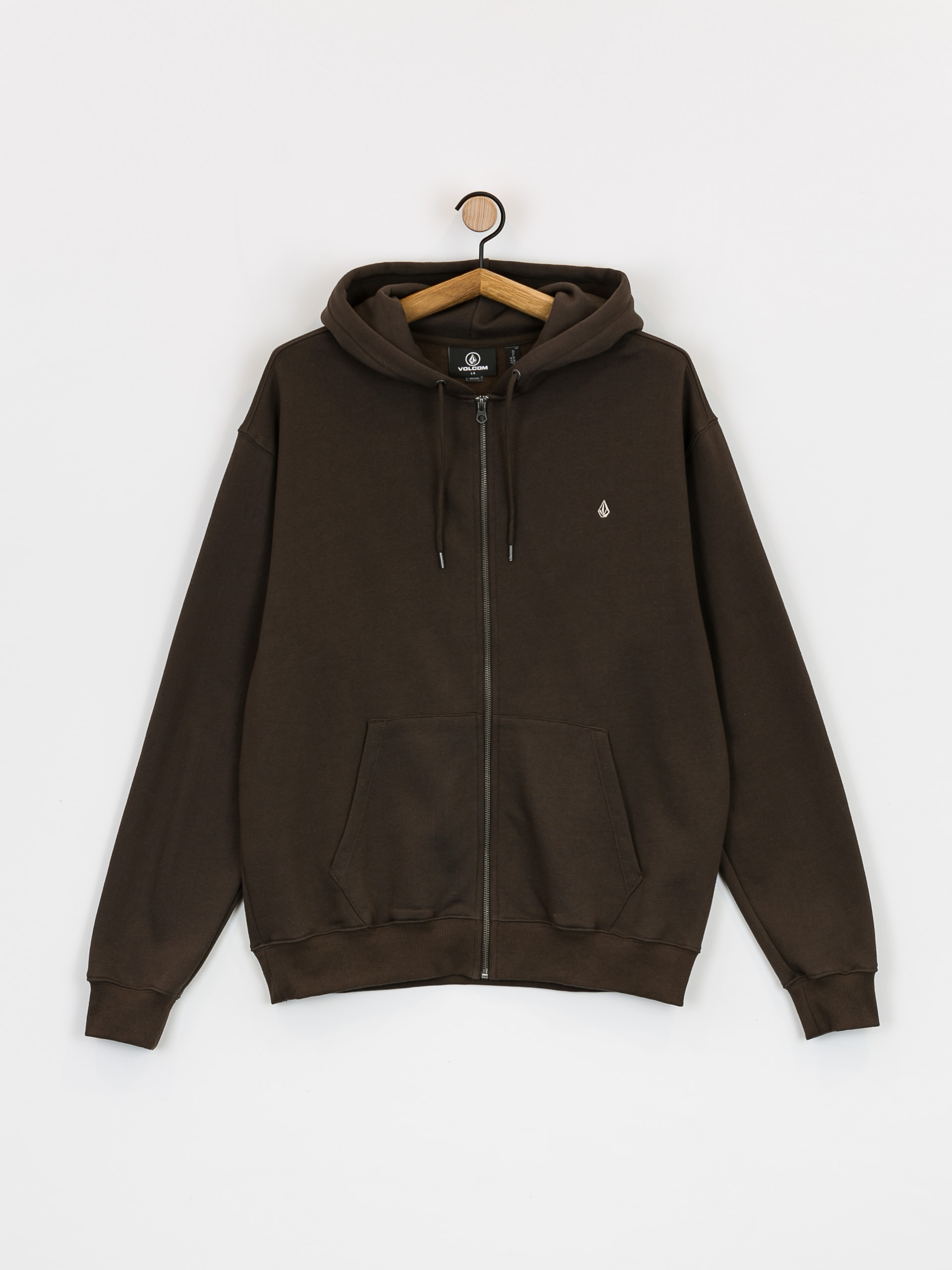 Bluza Volcom Sngl Stn Zip (dark brown)