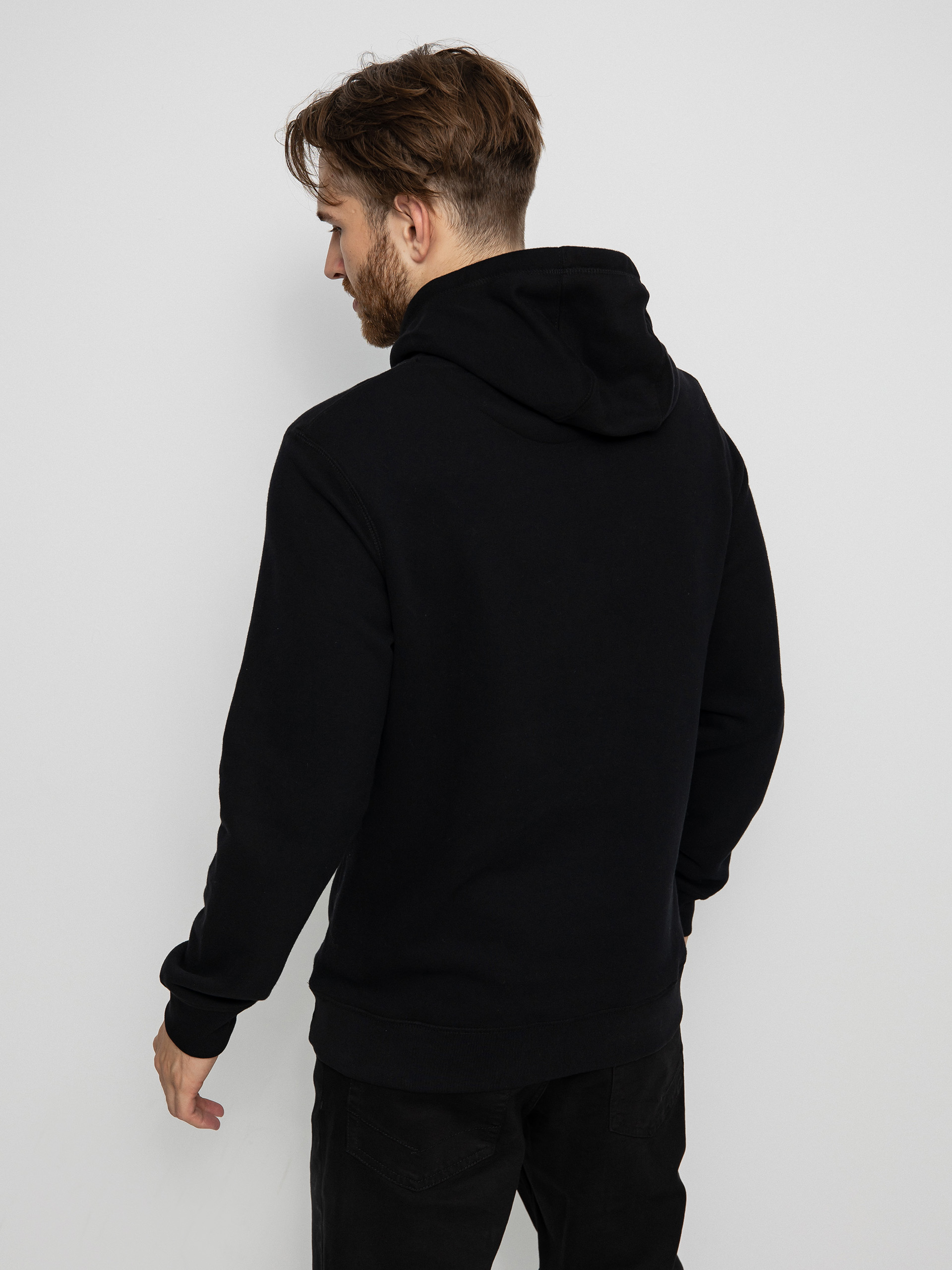 Bluza z kapturem Circa Skateboard HD (black)