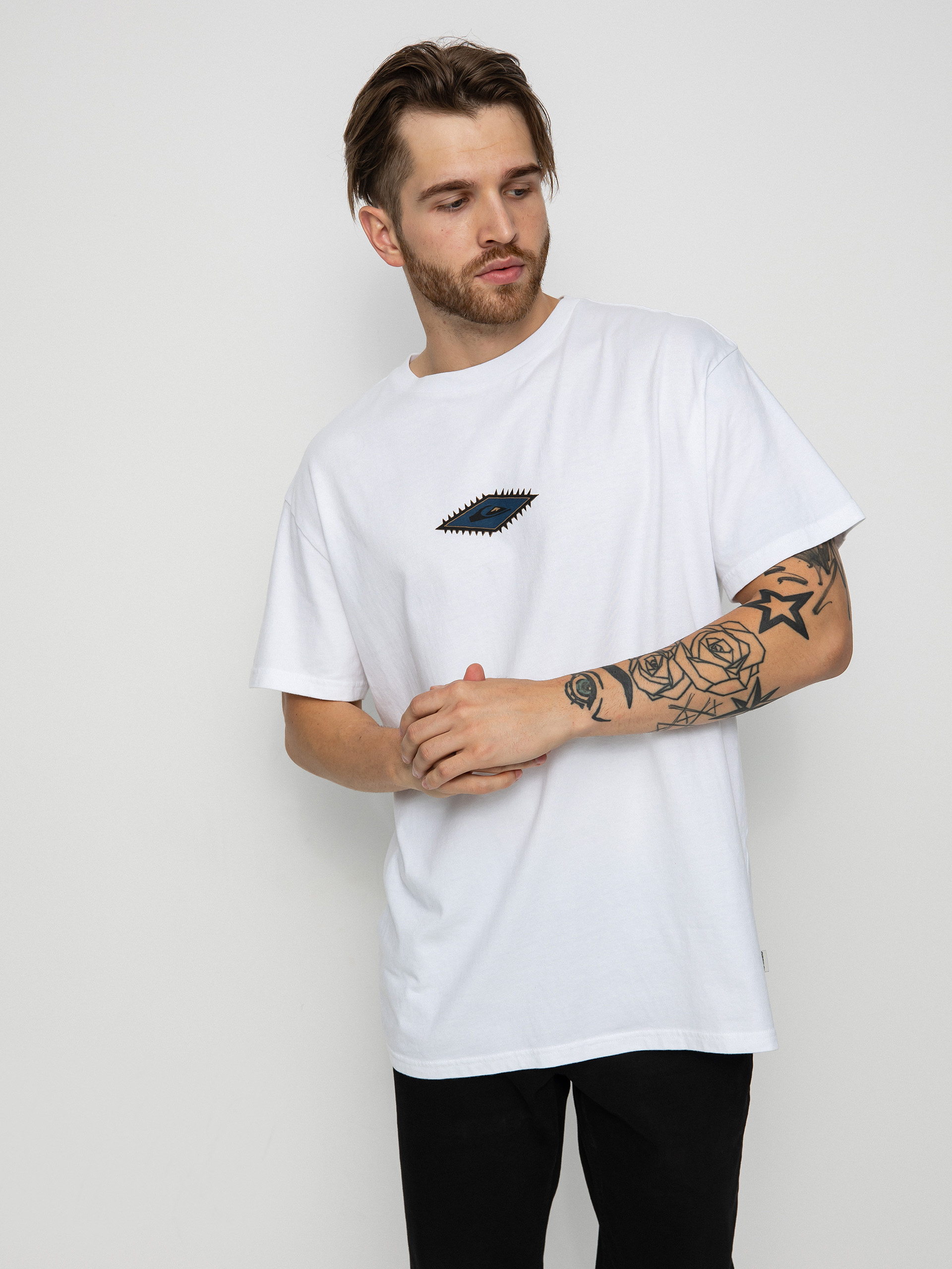 T-shirt Quiksilver Mongrel (white)