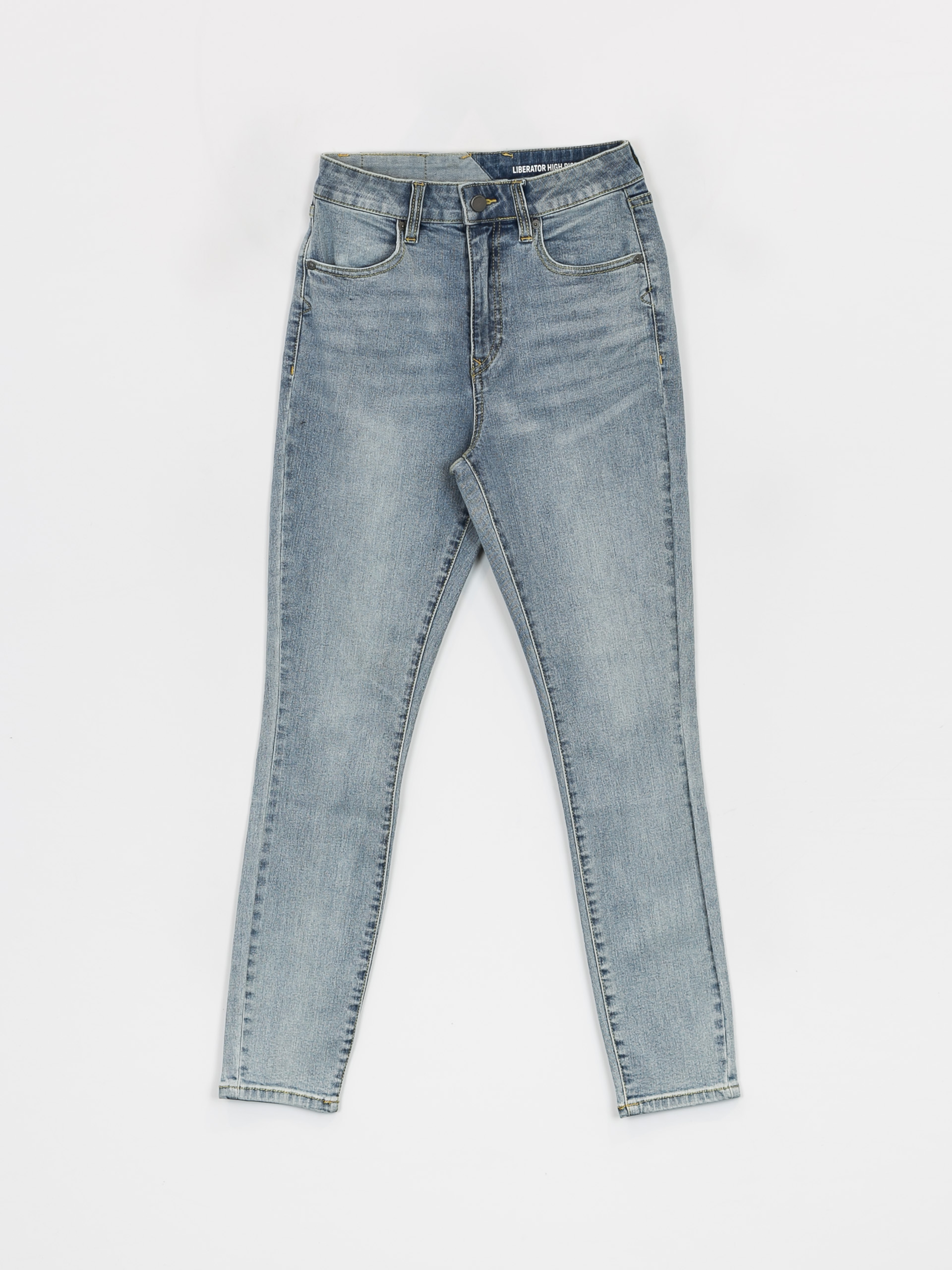 Spodnie Volcom Liberator High Rise Wmn (retro blue)