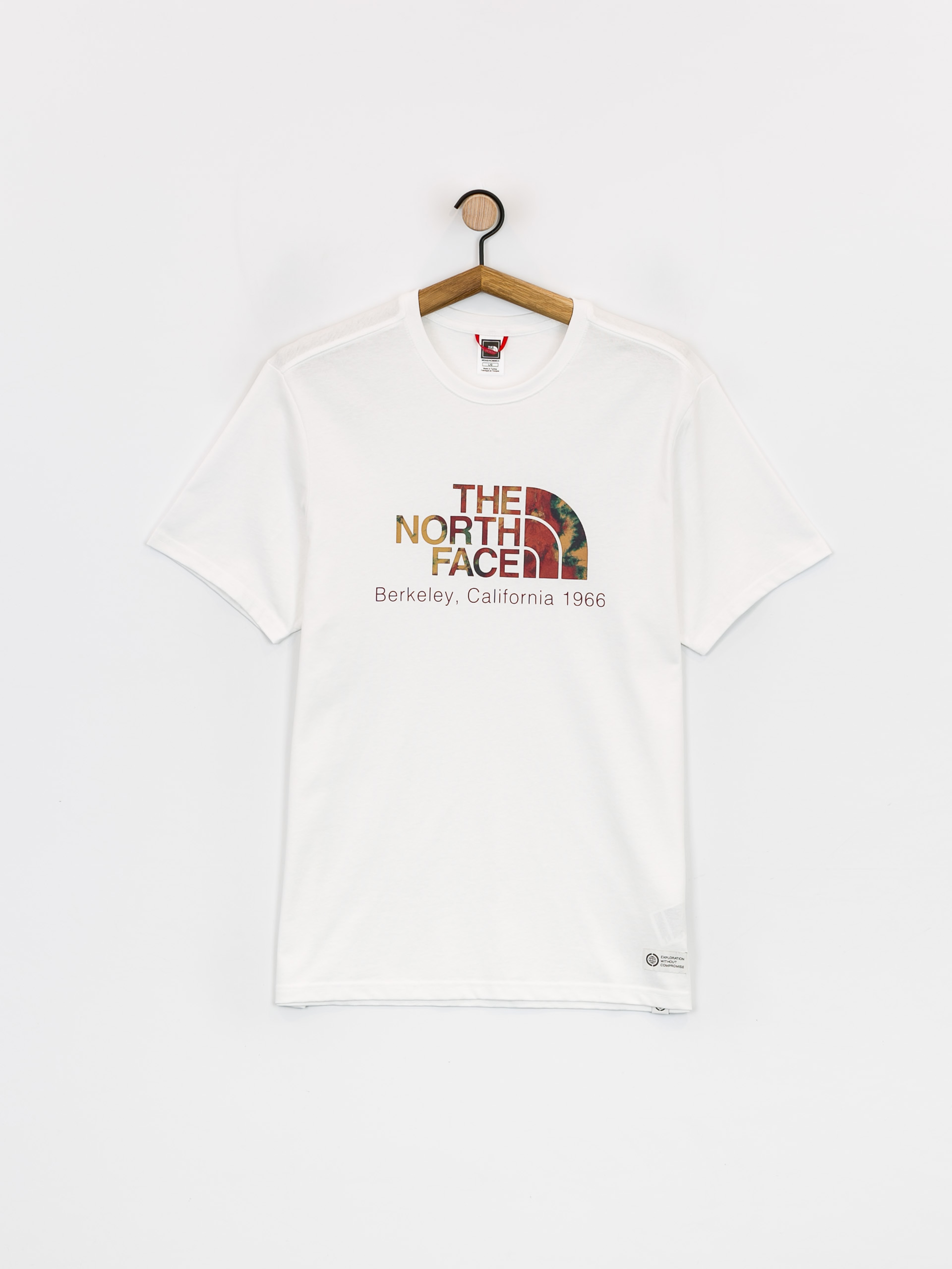 T-shirt The North Face Berkeley California (tnf white/antelope tan ice dye print)