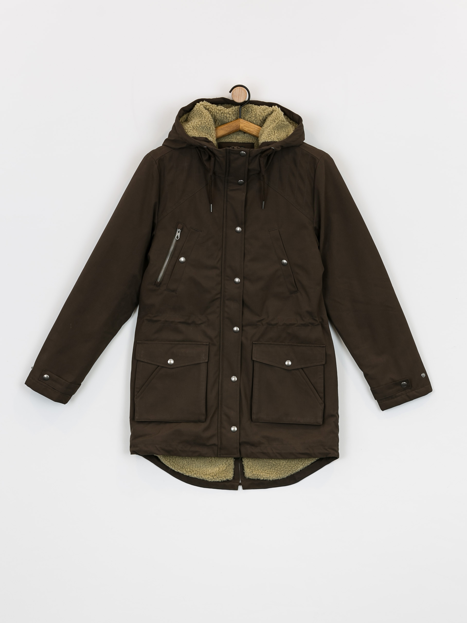 Kurtka Volcom Walk On By 5K Parka Wmn (espresso)