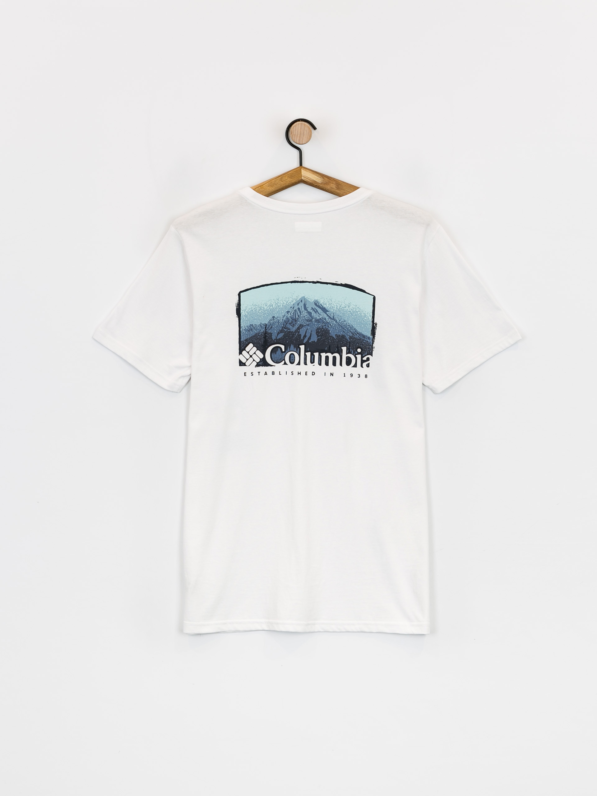 T-shirt Columbia Rapid Ridge Back Graphic II (white foggy ha)