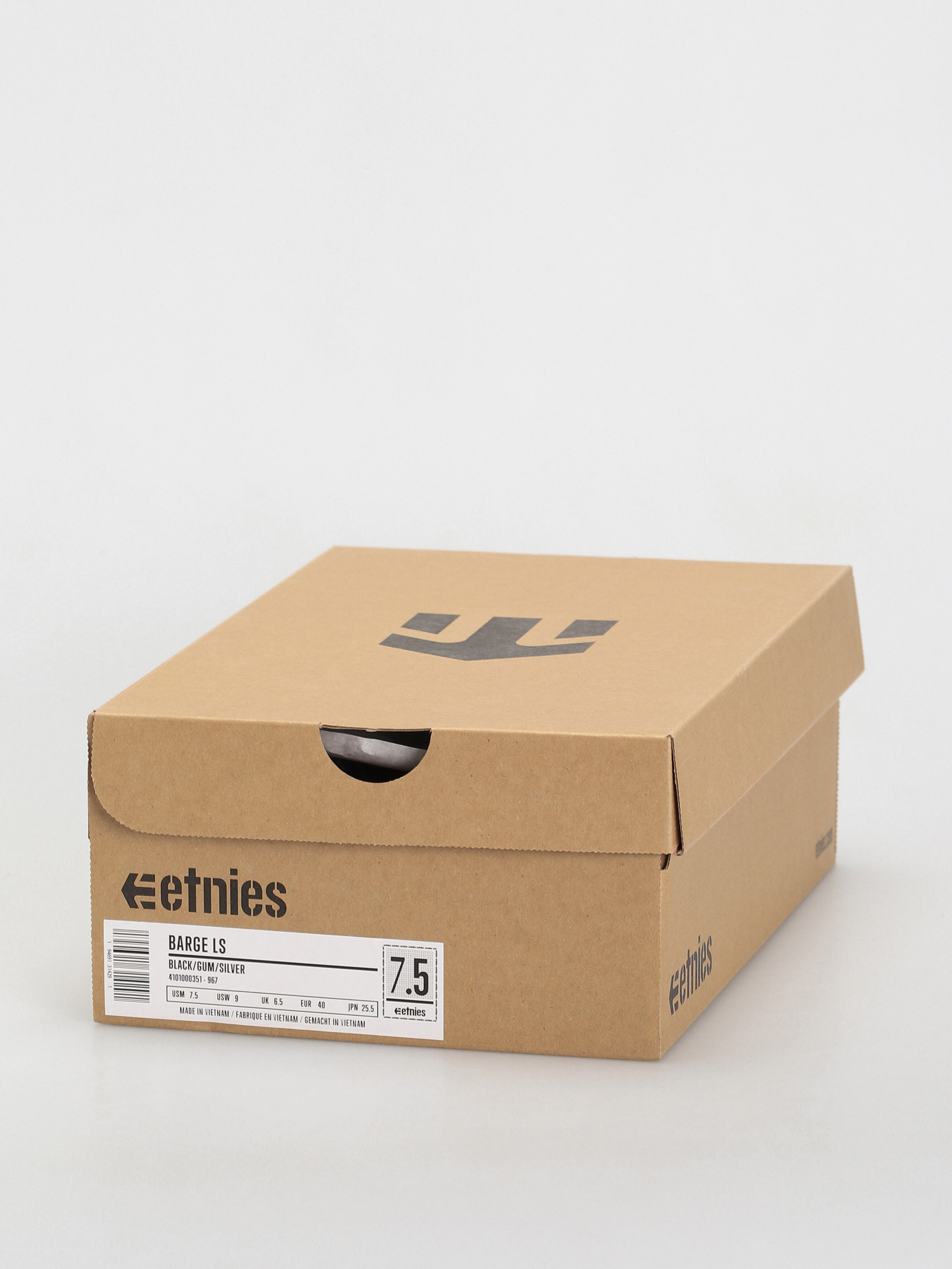 Buty Etnies Barge Ls (black/gum/silver)